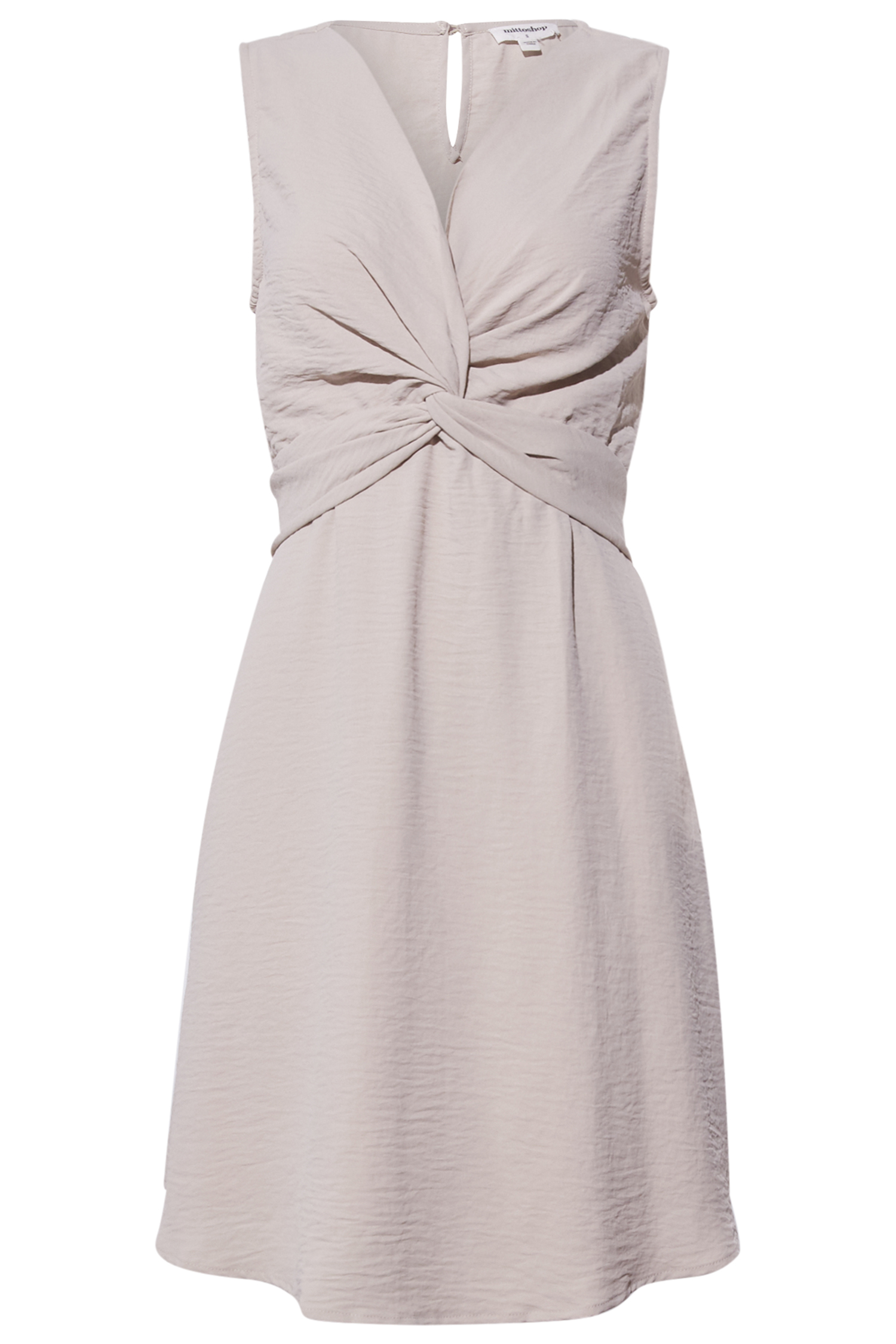 Front Twist Mini Dress