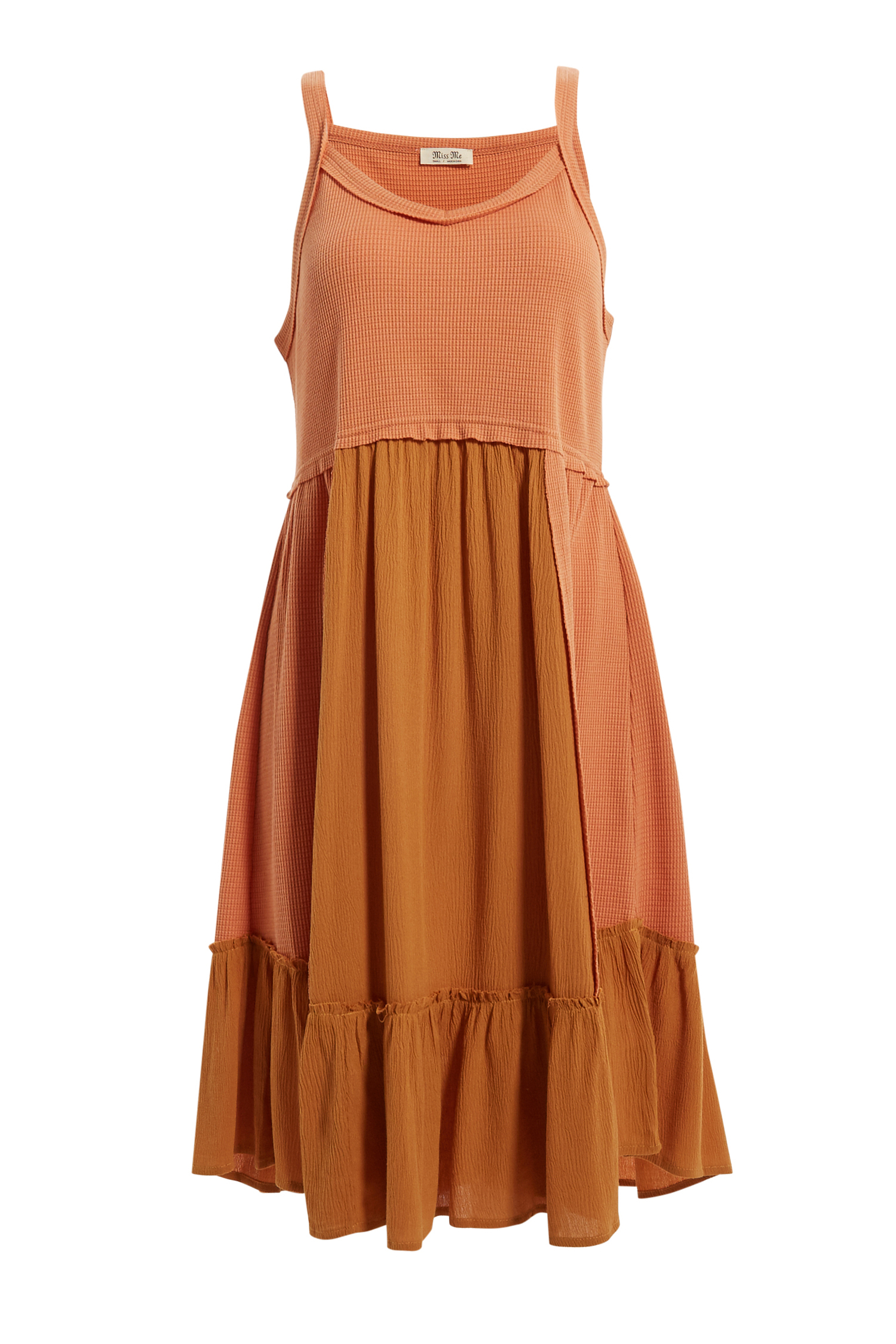 Color Block Midi Dress