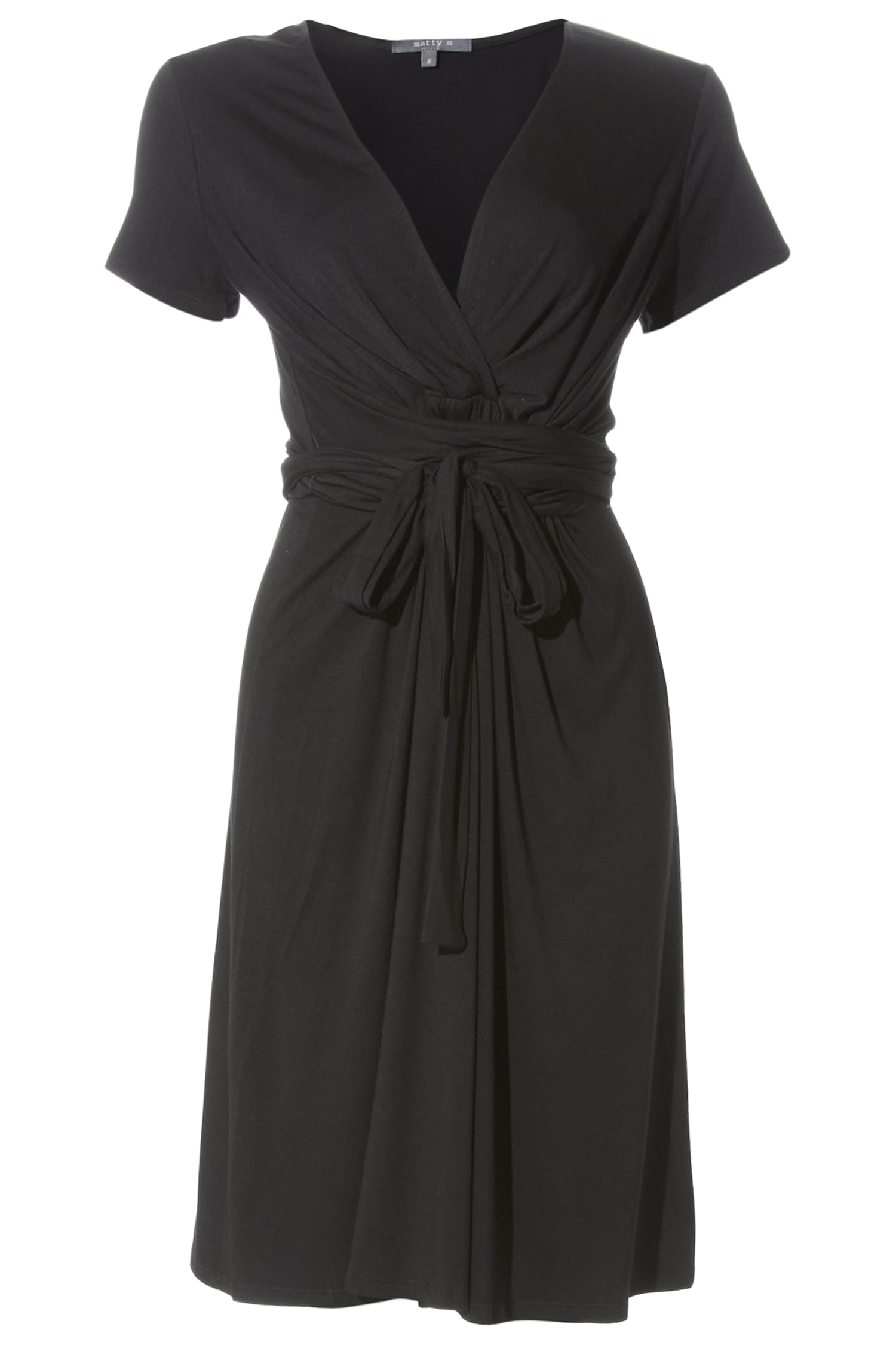 Faux Wrap Dress