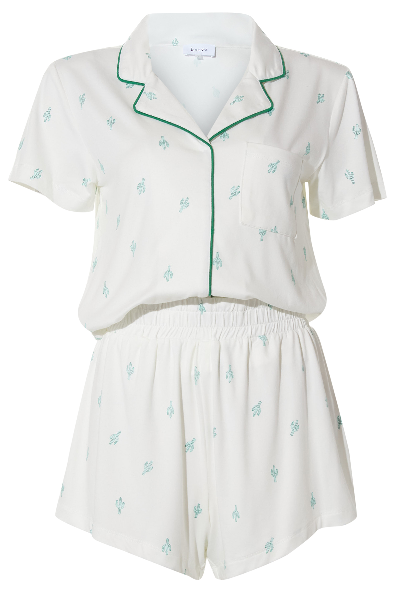 Printed Pajama Set