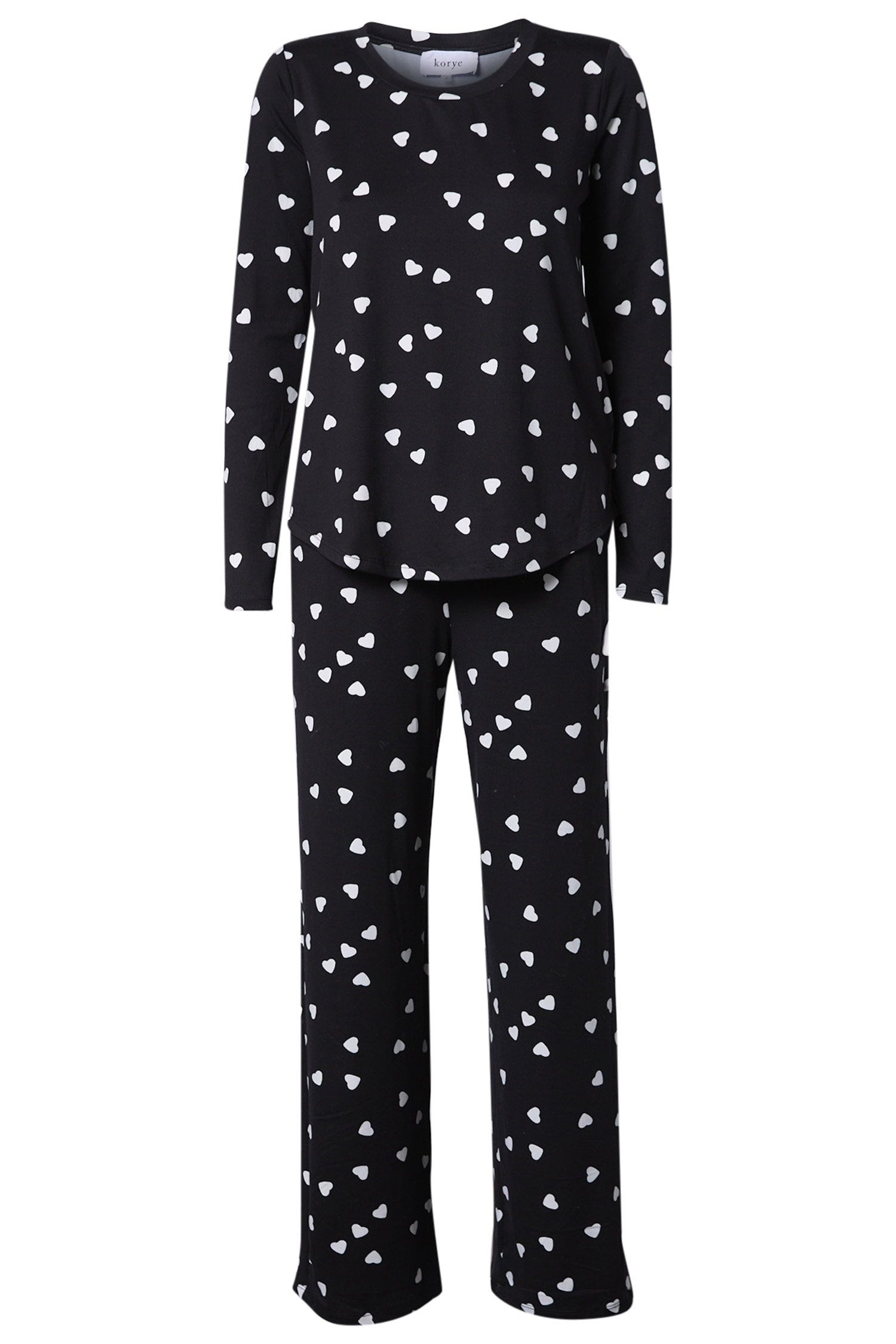 Crew Neck Top & Straight Leg Pant