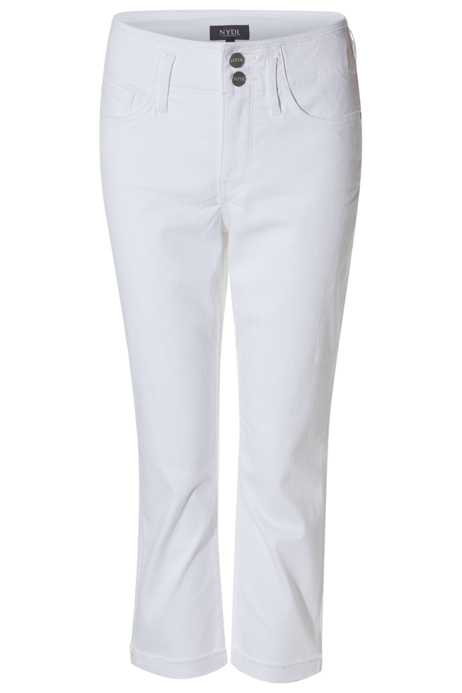 NYDJ Mid Rise Ankle Cuff Denim