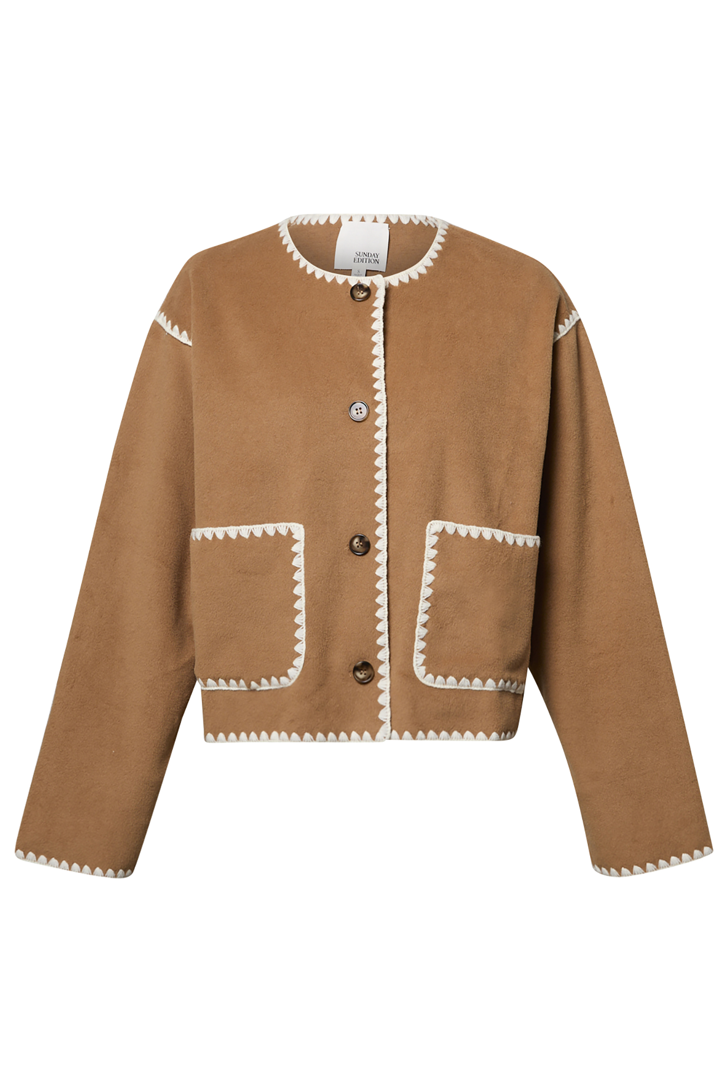 Stitch Detailed Jacket