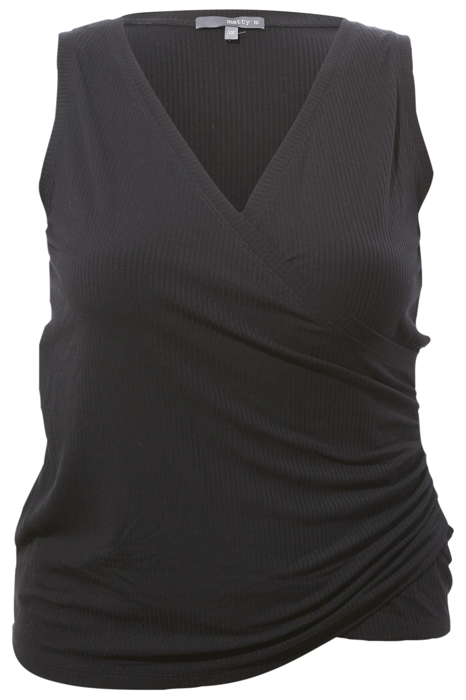 Sleeveless Shirred Side Top