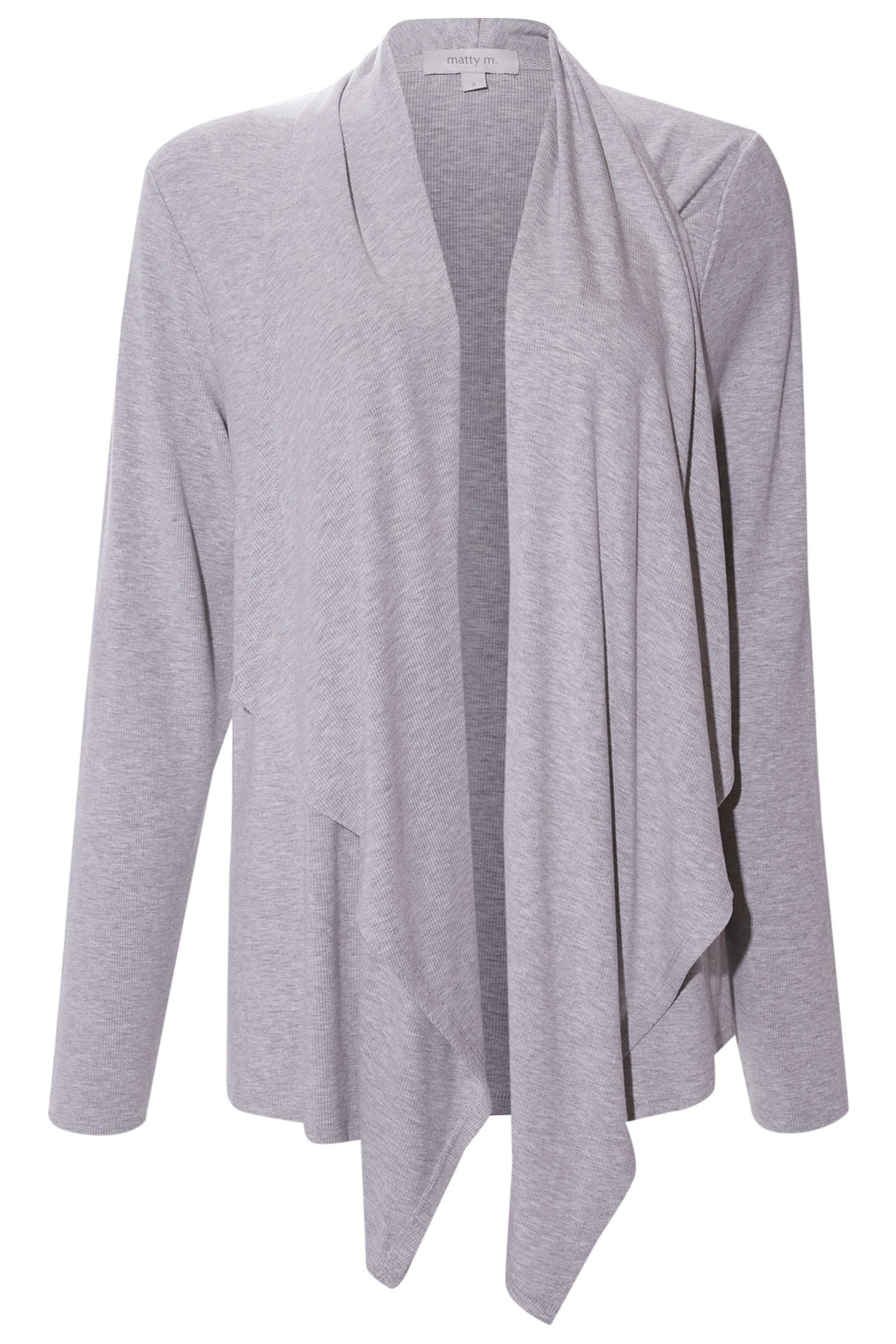Open Front Waterfall Cardigan