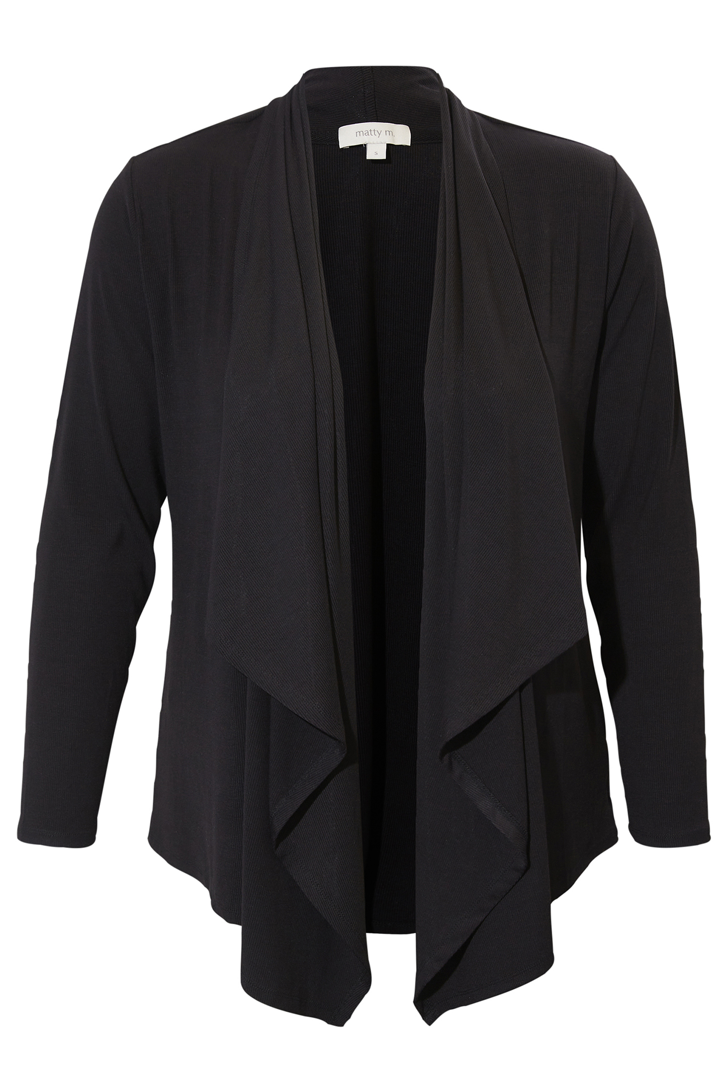 Open Front Waterfall Cardigan