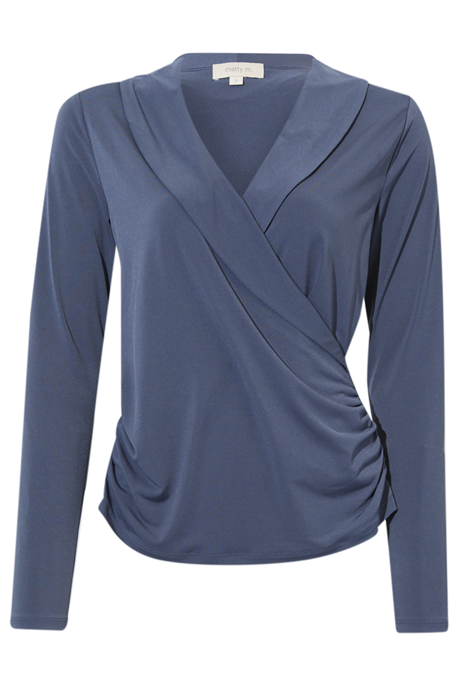 Fitted Wrapped Surplice Top