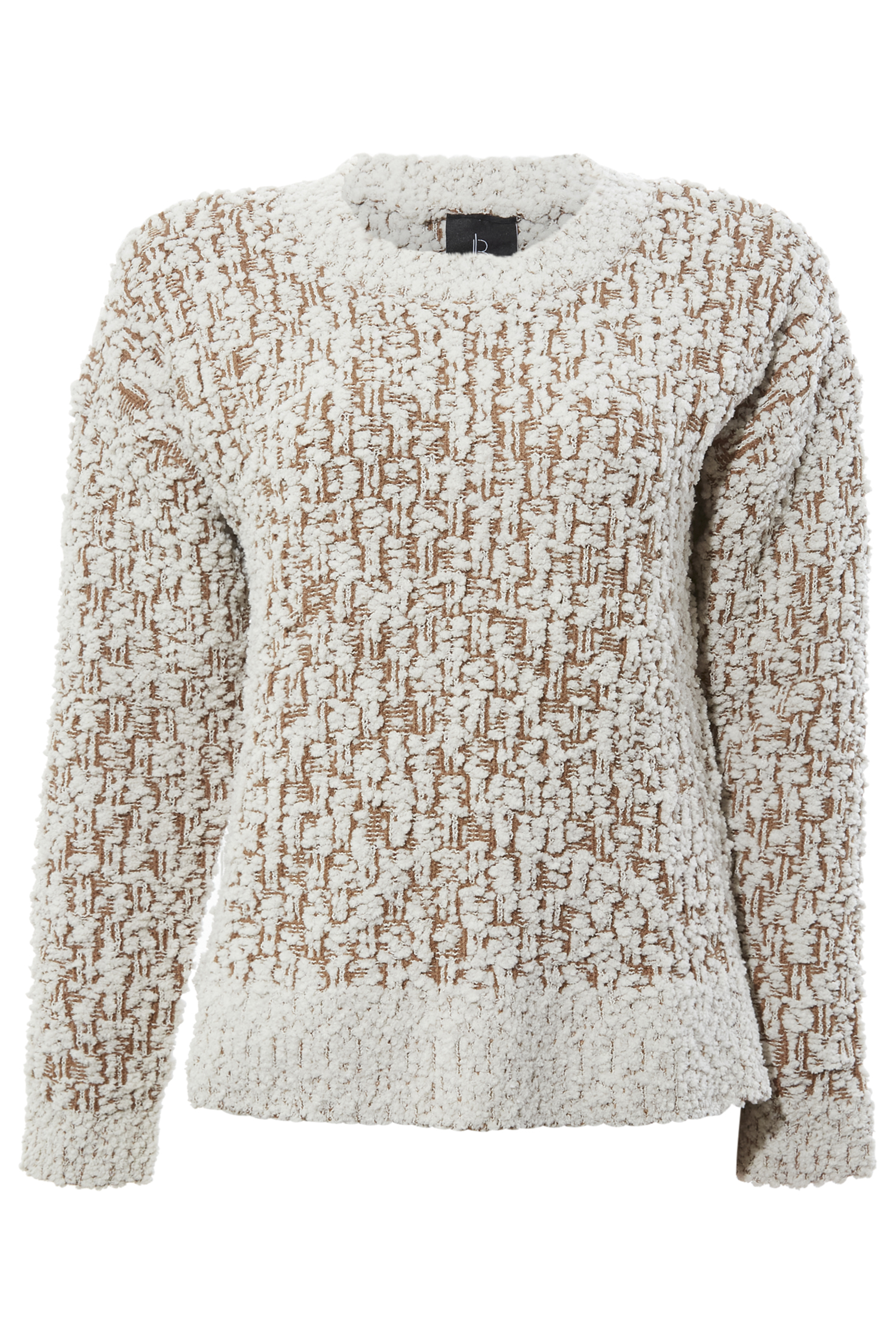 Popcorn Crewneck Pullover