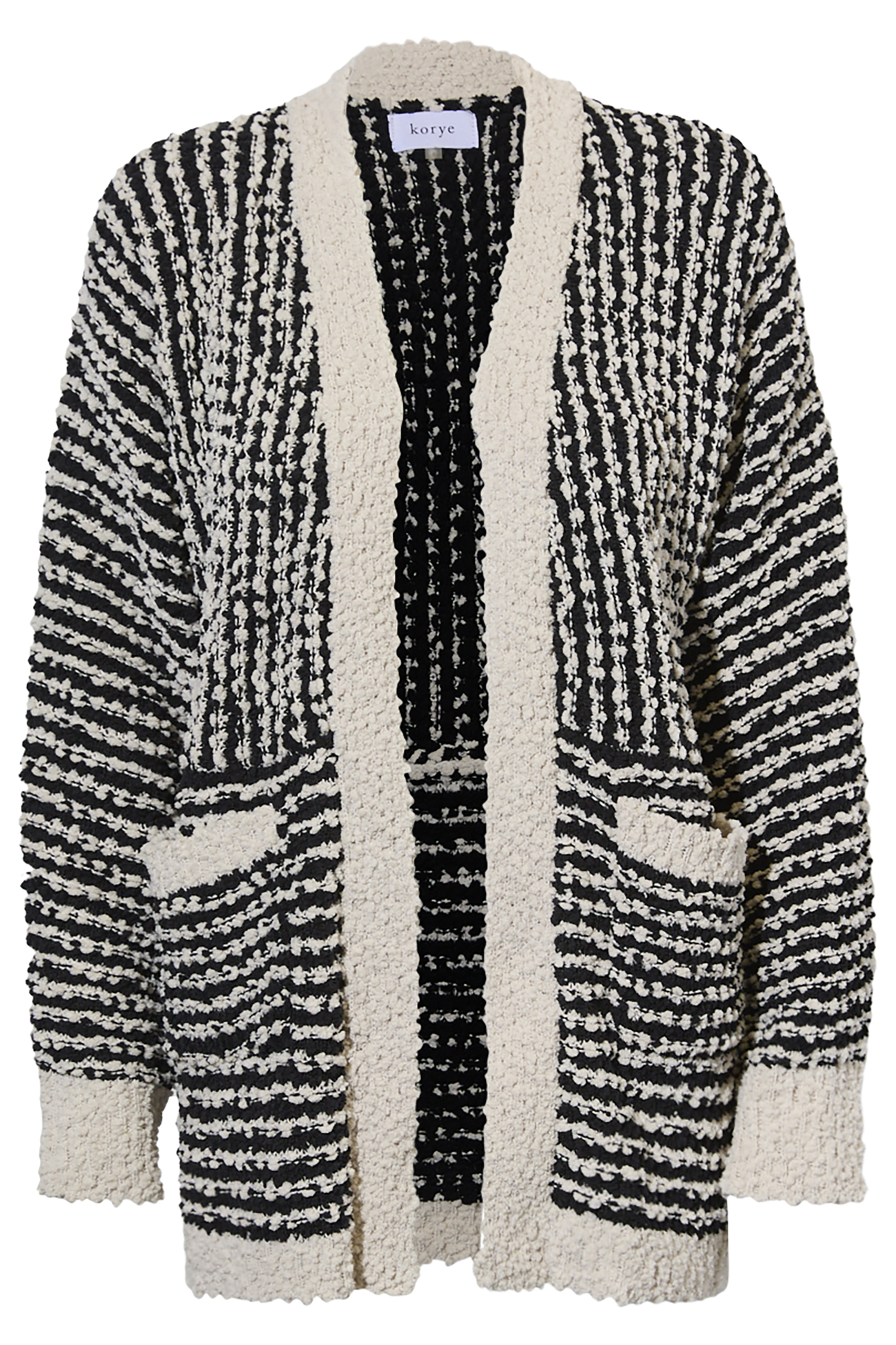 Stripe 2 Pocket Cardigan