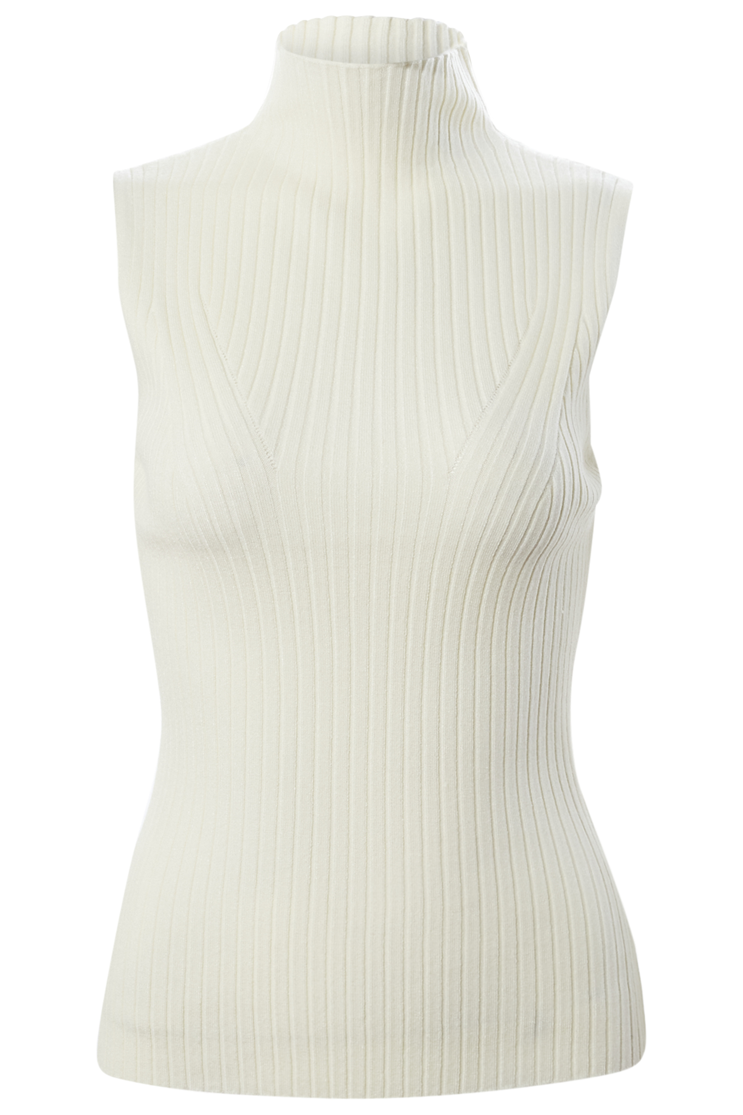 Sleeveless Mock Neck Top