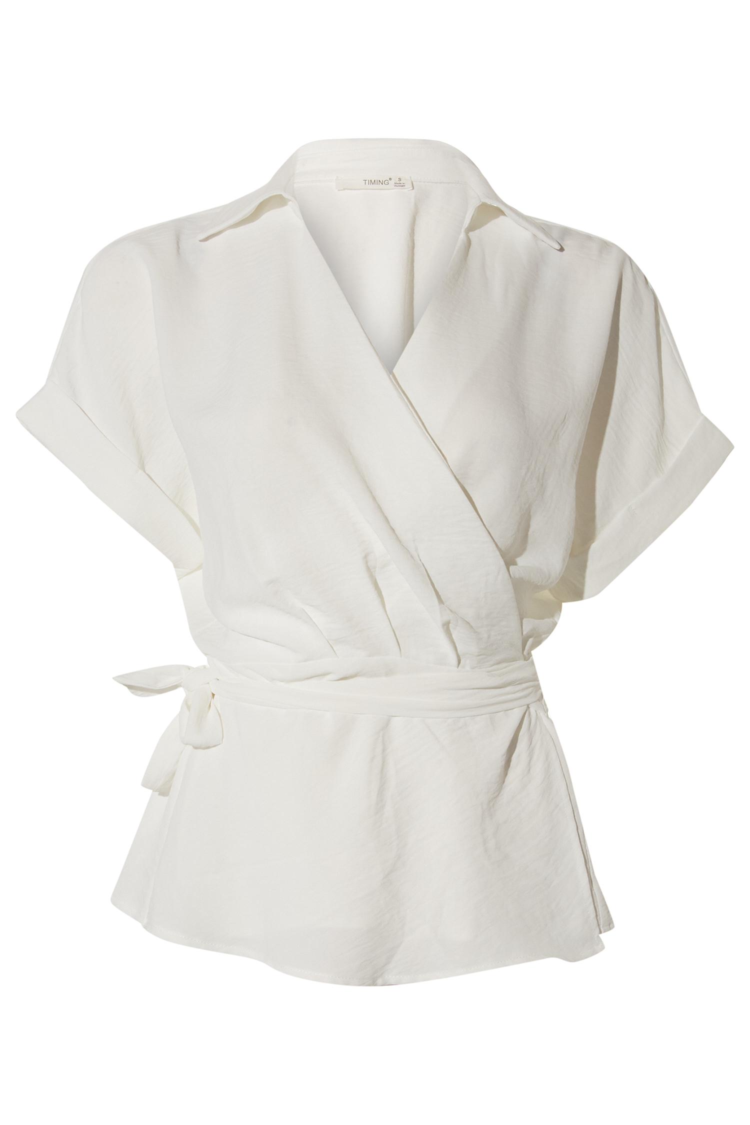 Peplum Wrap Top