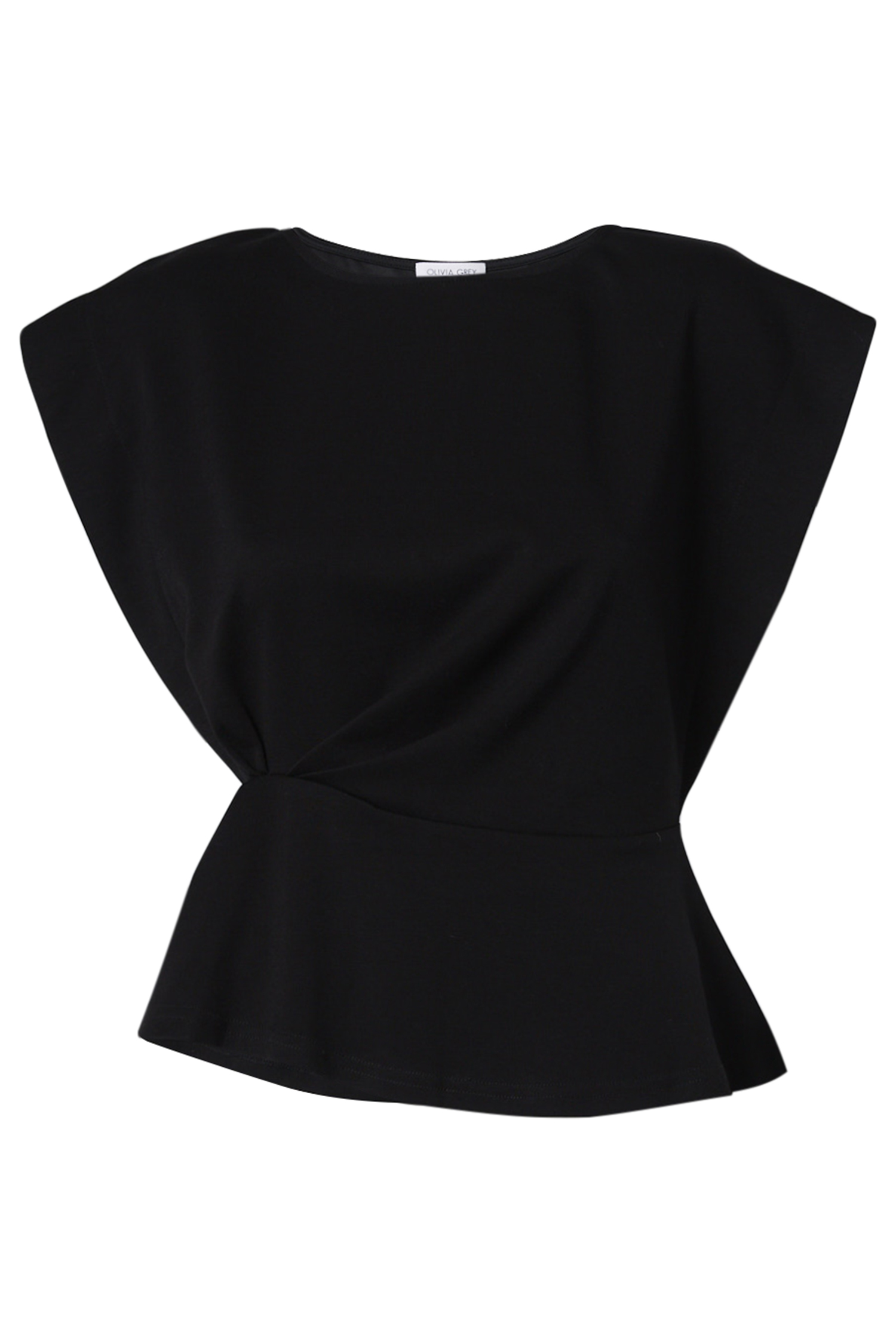 Short Sleeve Side Knot Top