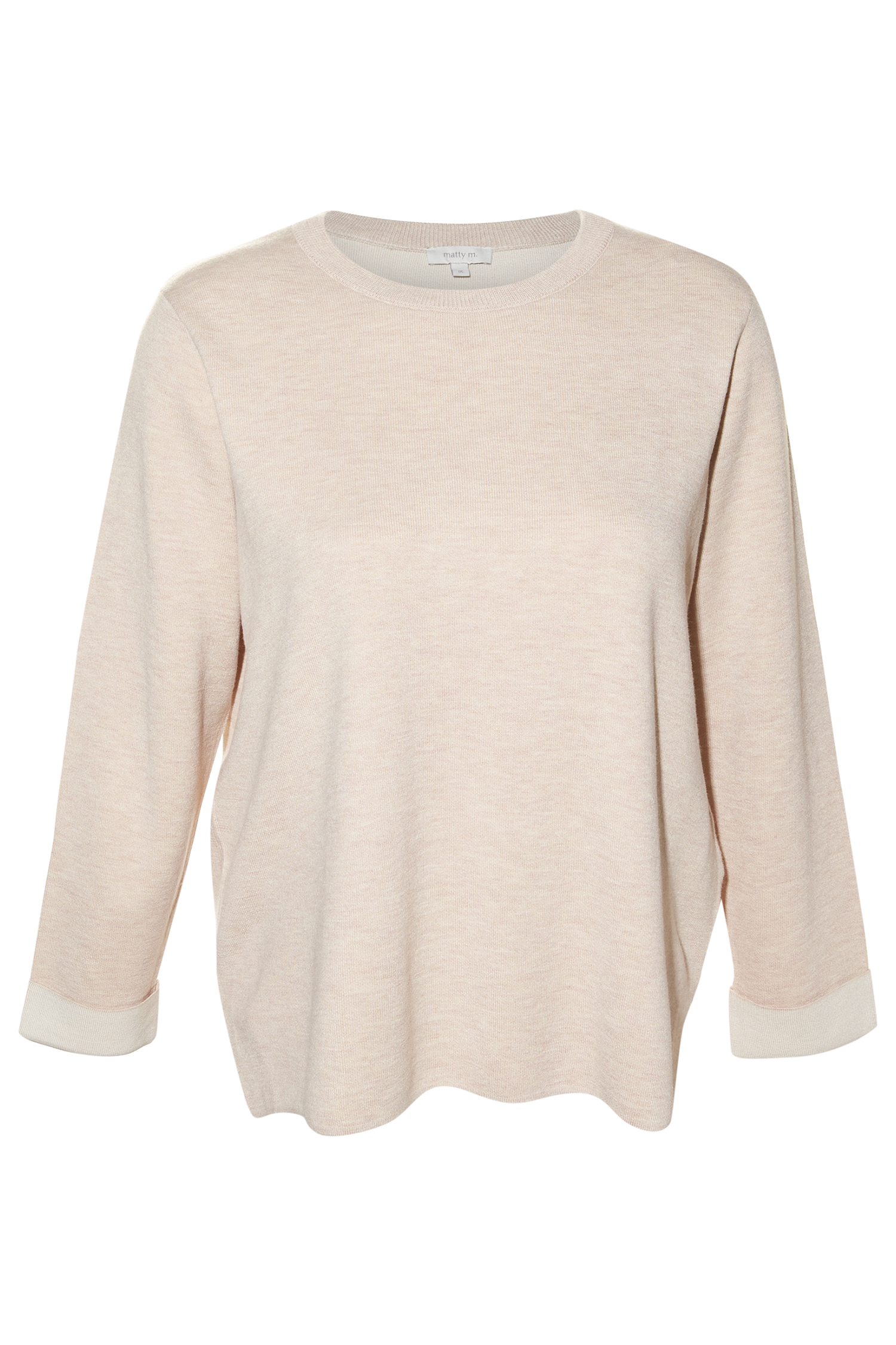 Pullover Cuffed Sleeve Top