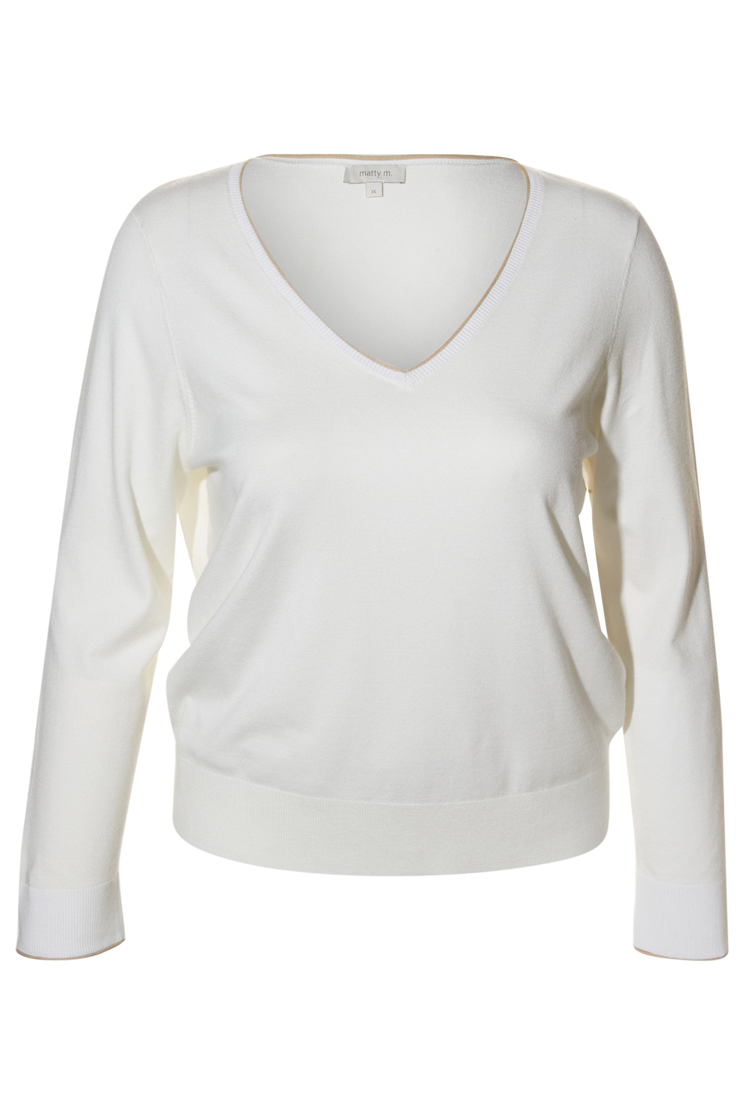 V Neck Long Sleeve