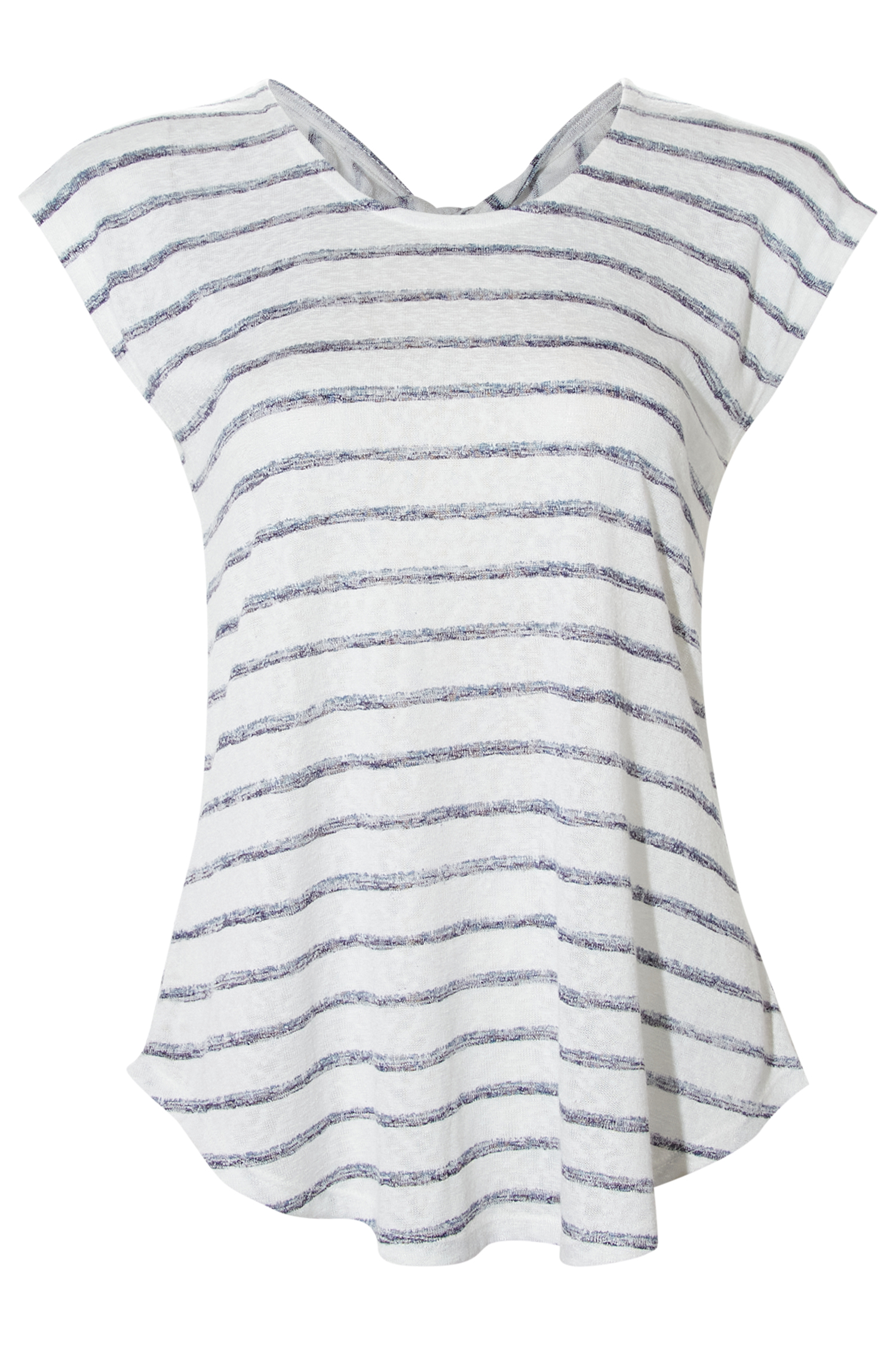 Twist Back Short Sleeve Top