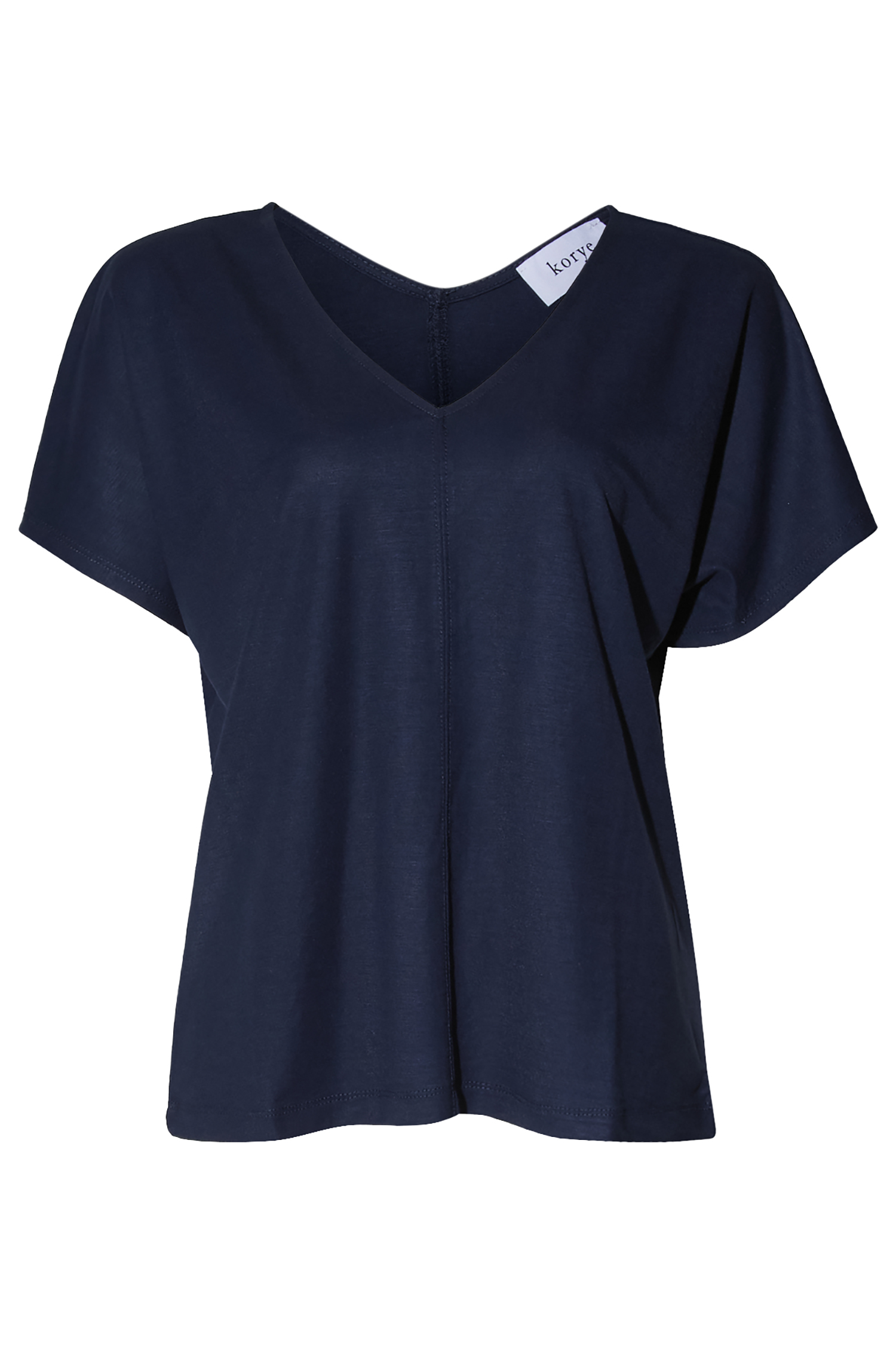 Double V-Neck Top