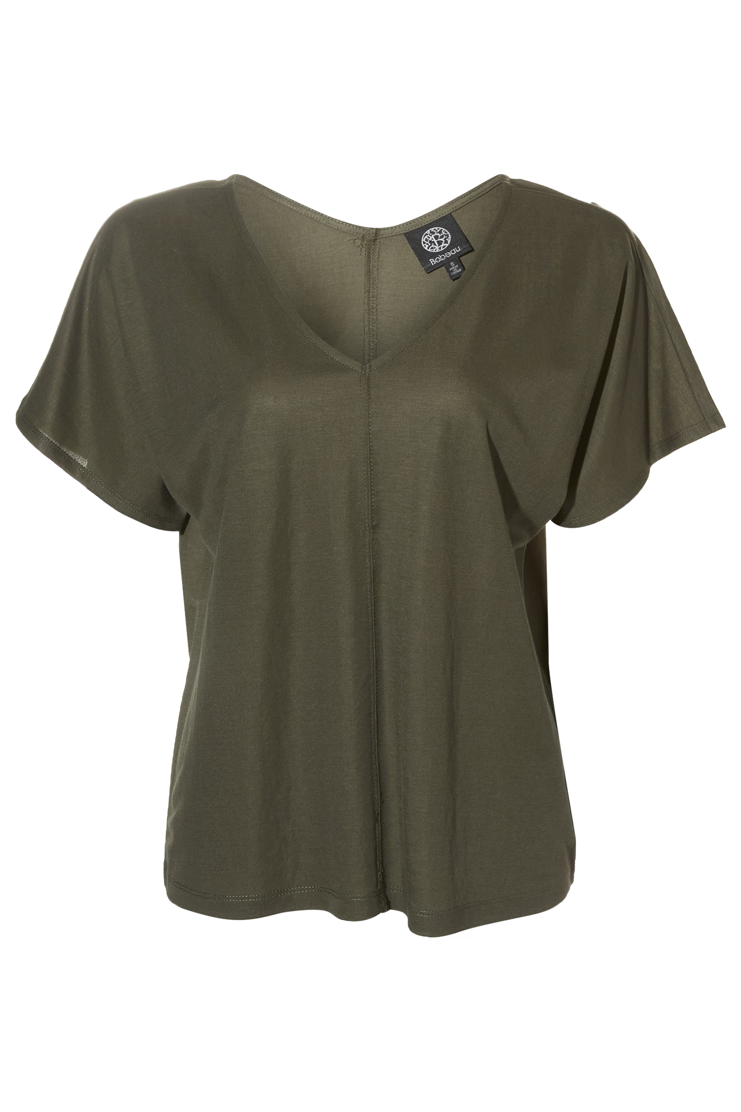 Double V-Neck Top