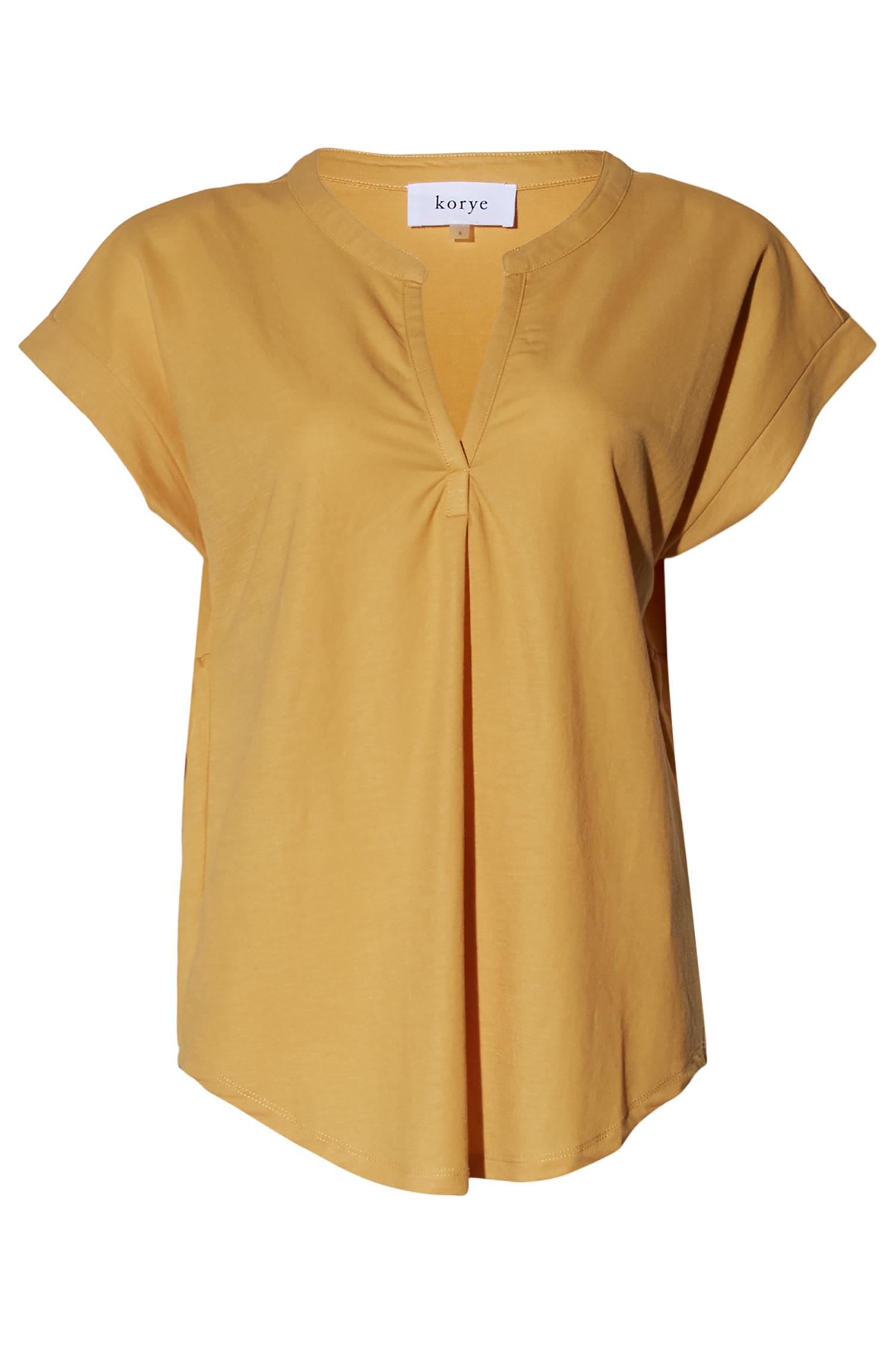 Short Sleeve Placket Top
