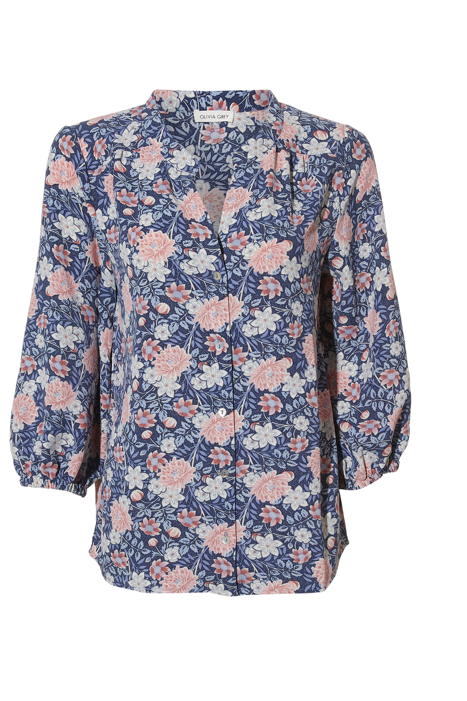 Printed Button Up