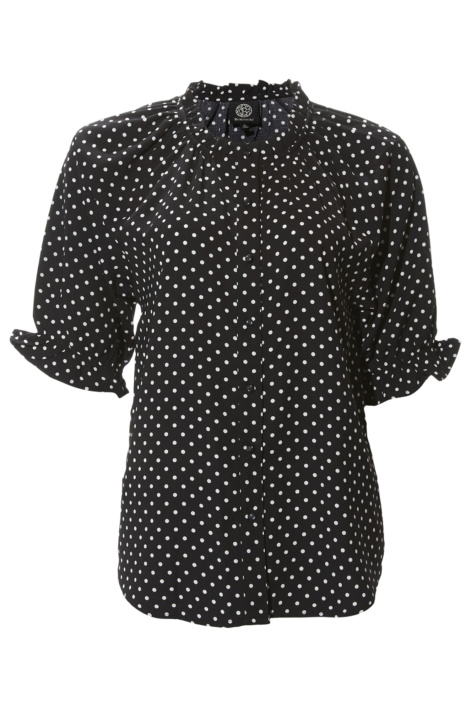 Ruffle Neck Blouse