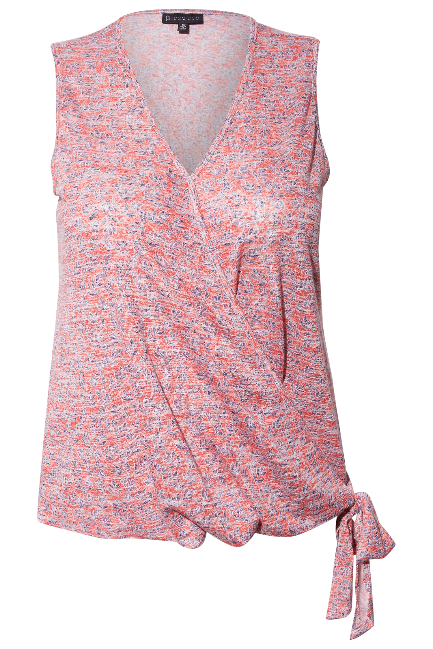 V-Neck Side Tie Tank