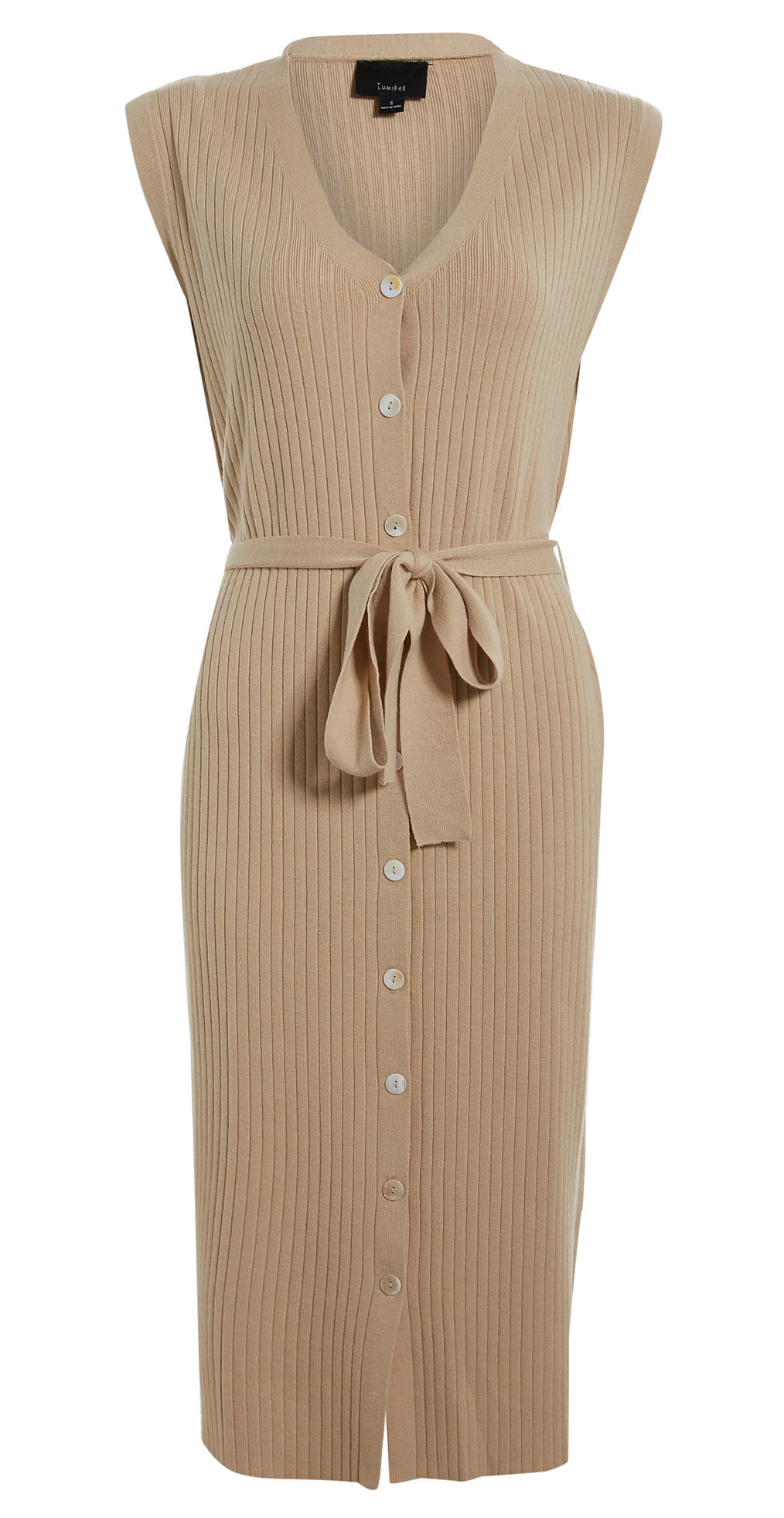 Waist Tie Midi Dress