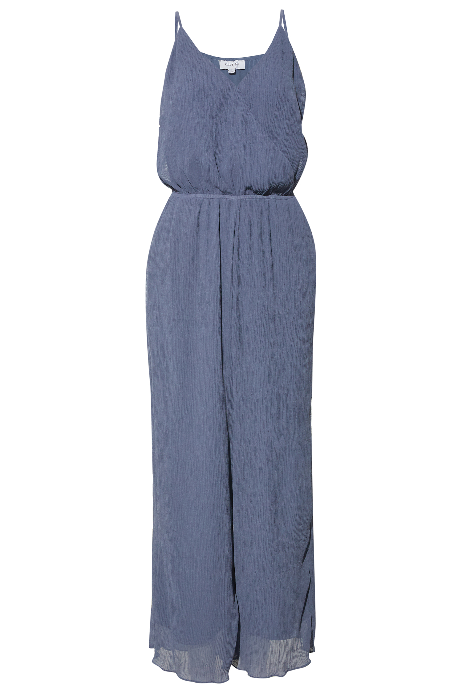 Surplice Crepe Jumpsuit