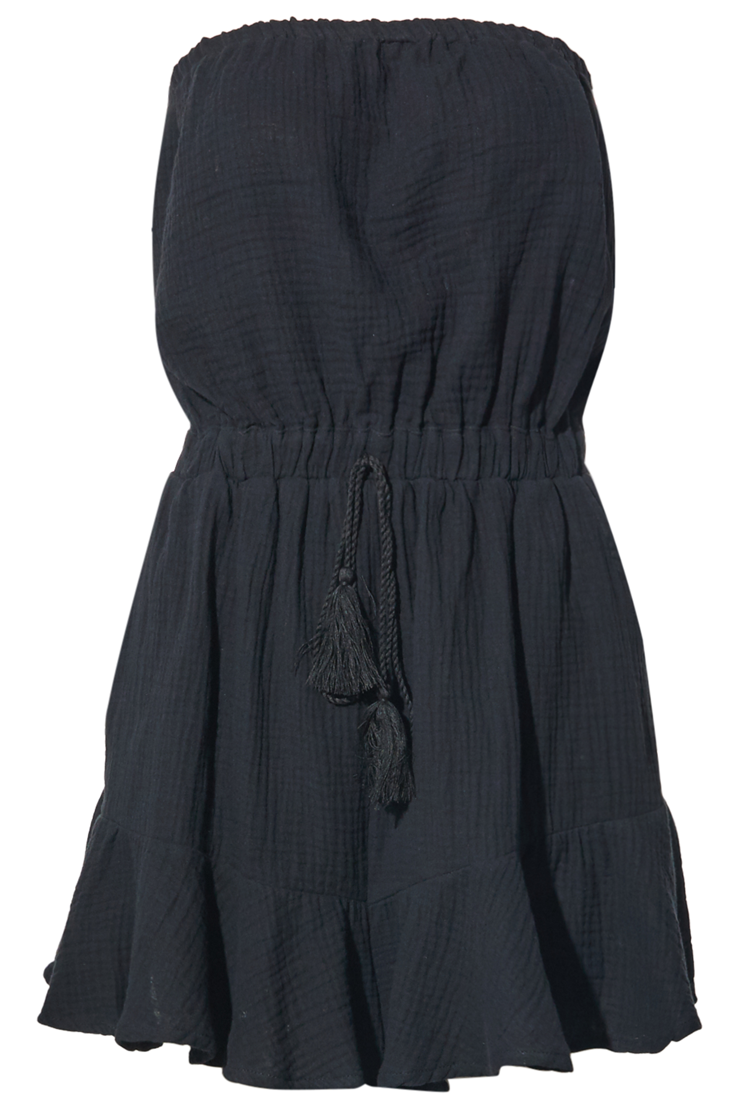 Ruffled Sleeveless Romper