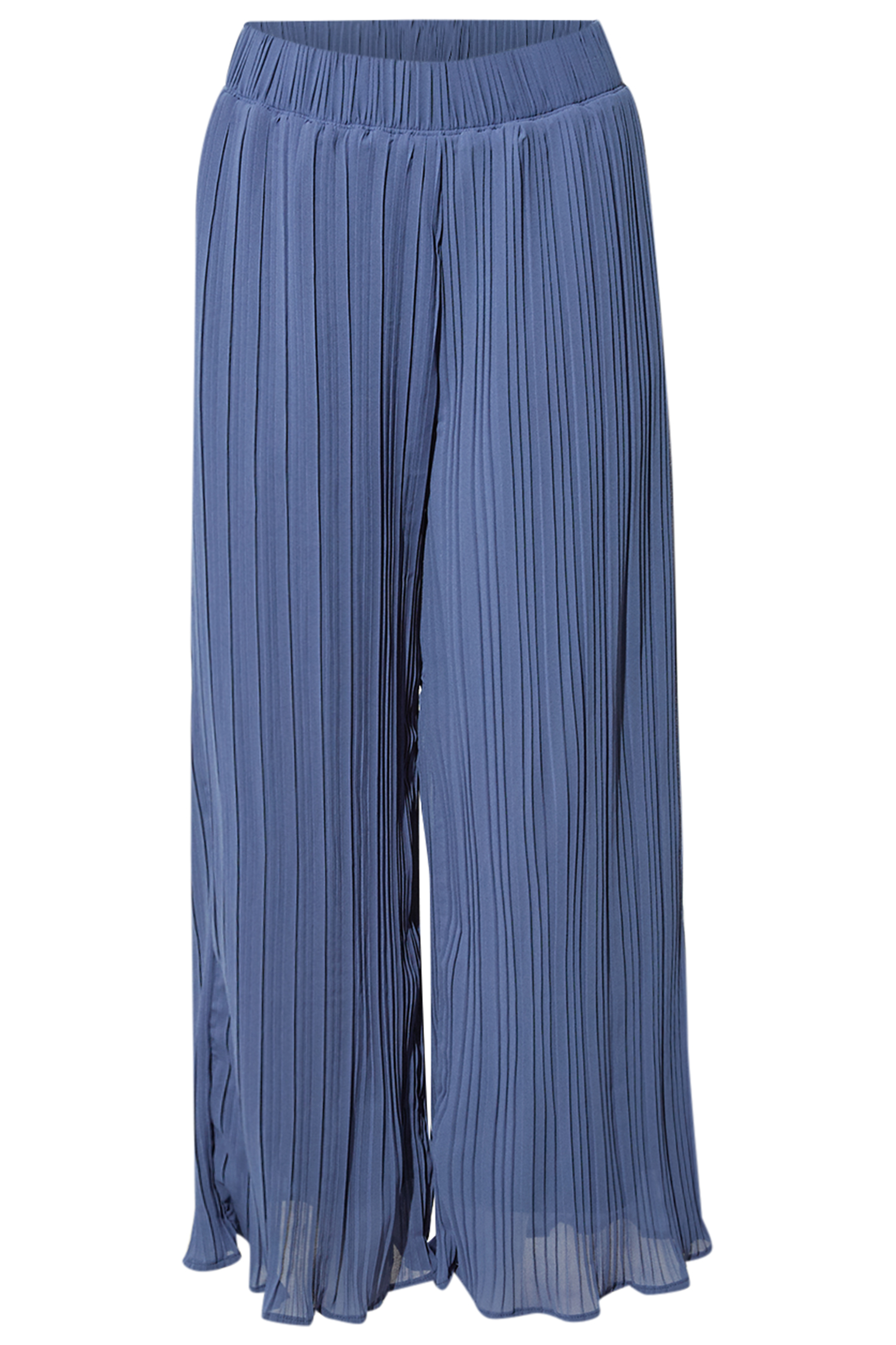 Pleated Cropped Pants