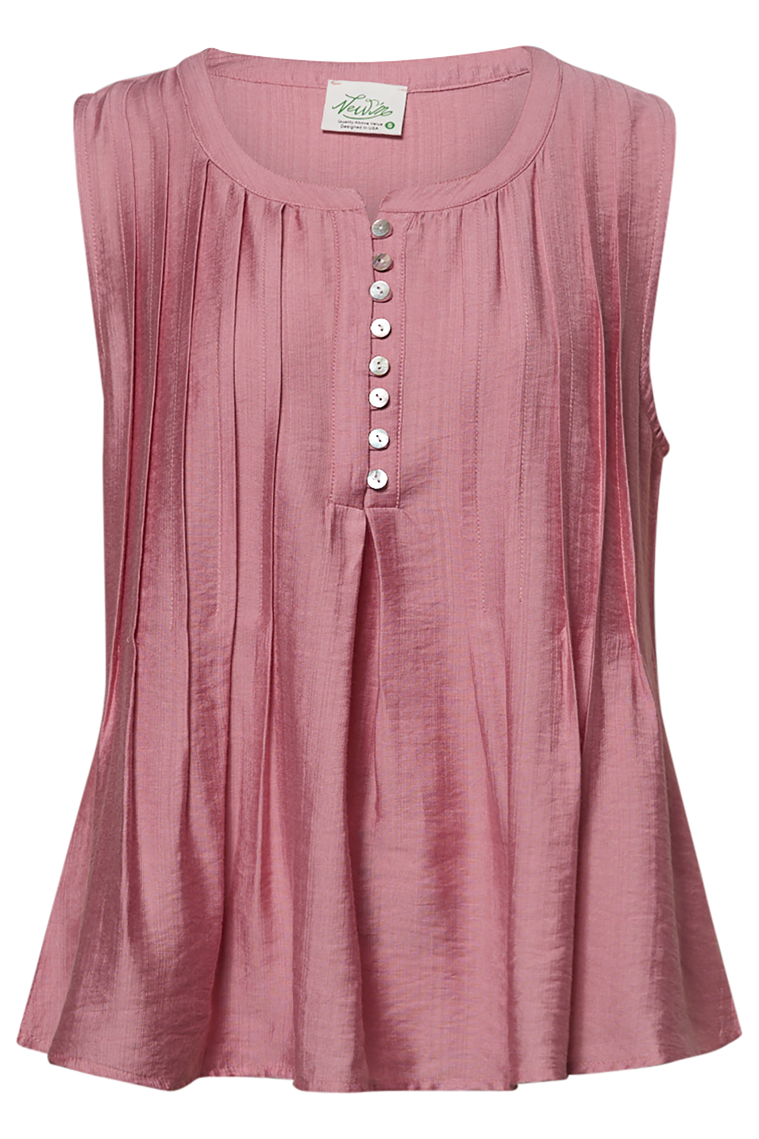 Sleeveless Woven Top