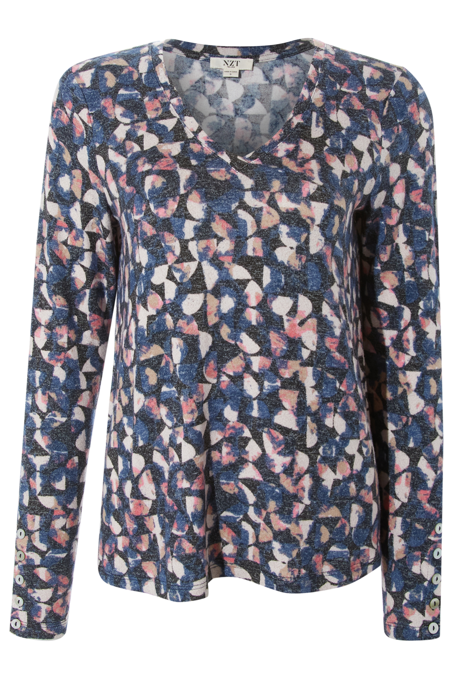 NIC+ZOE Printed Long Sleeve