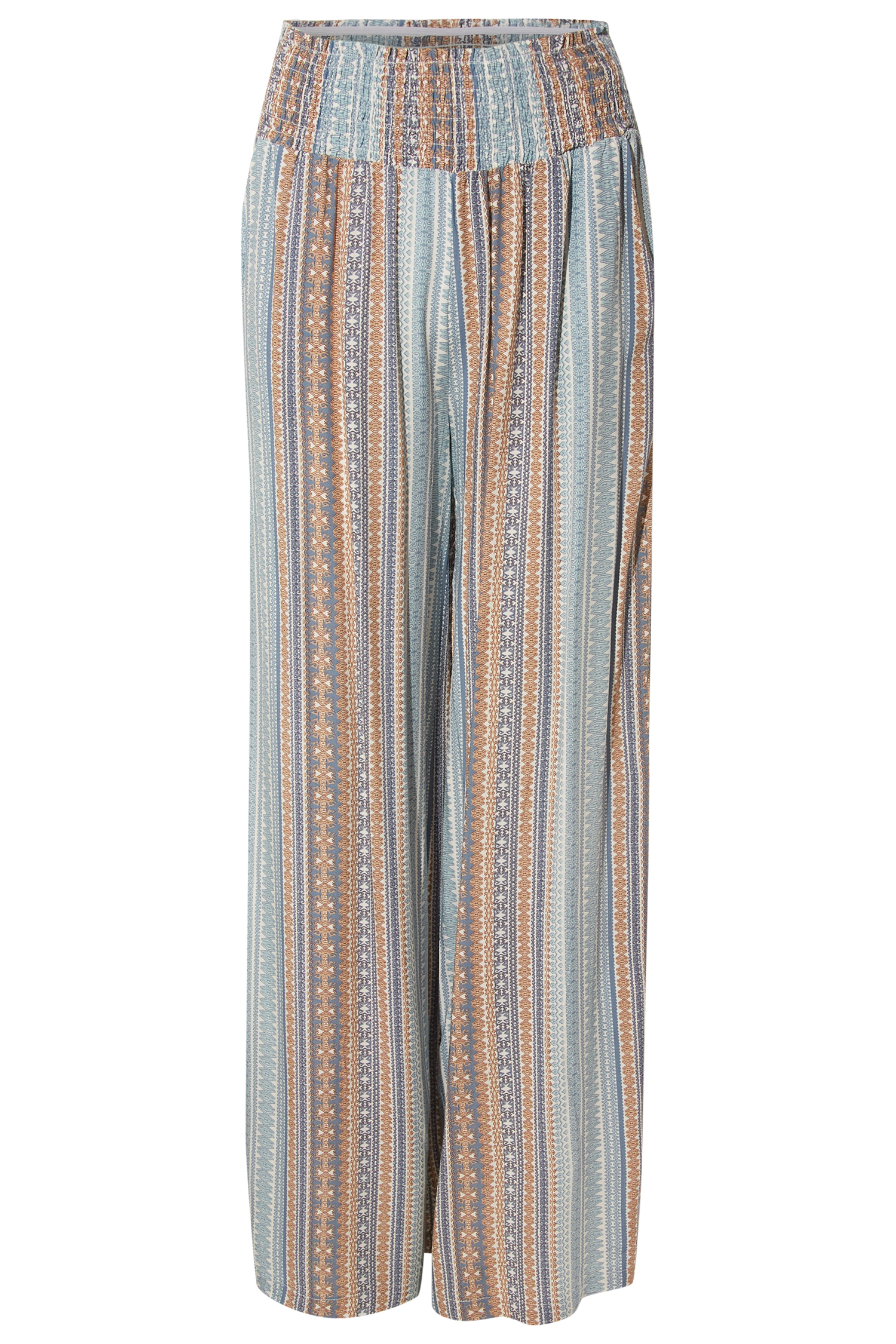 Printed Wide Leg Pant