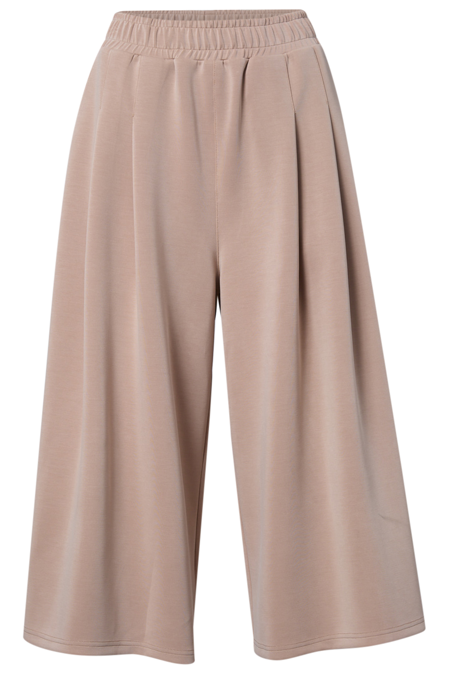 Cropped Knit Culottes