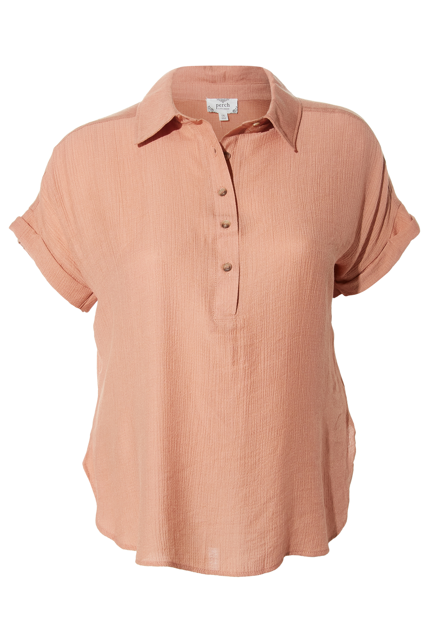 Short Sleeve Button Down