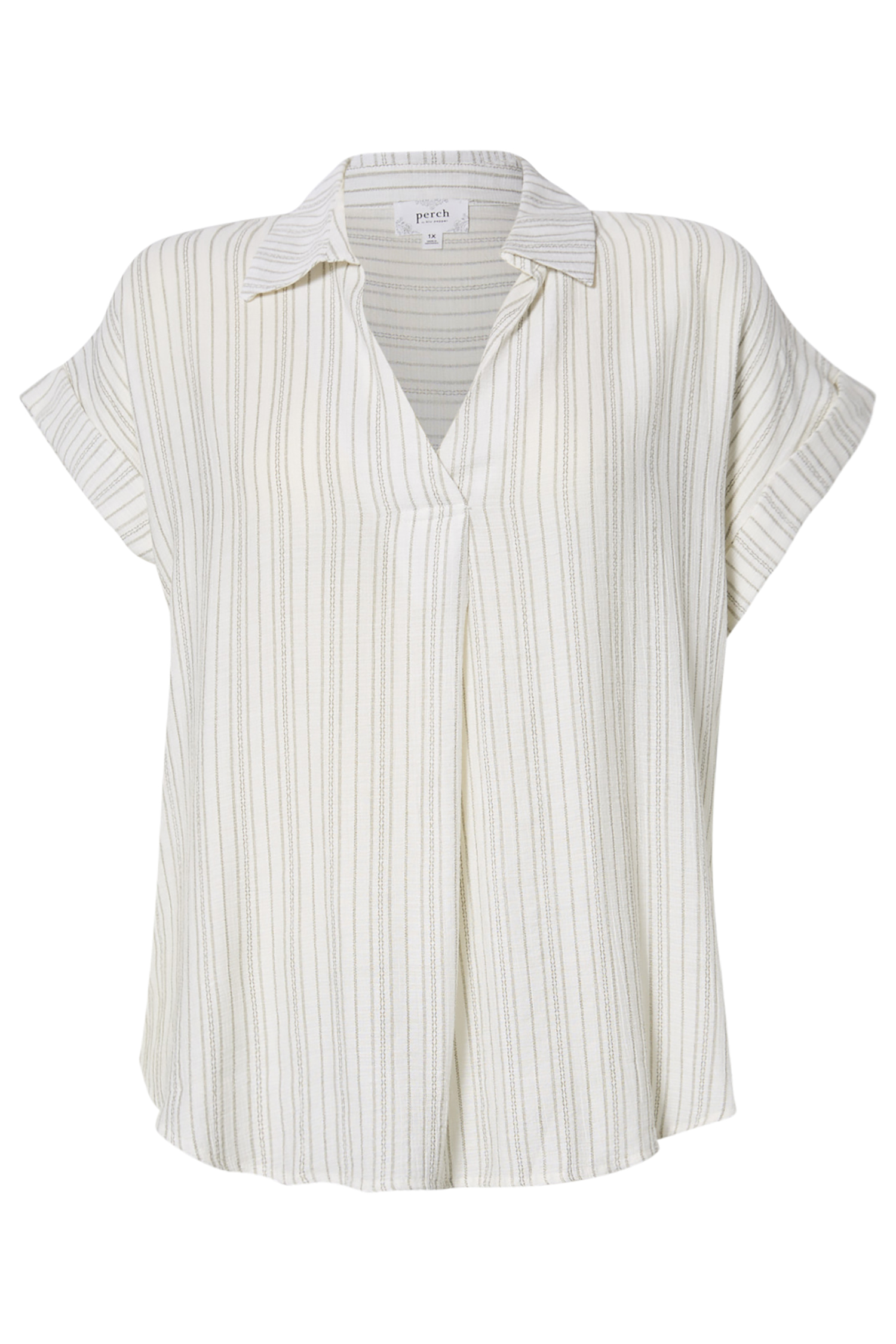 Striped Collared Shirt