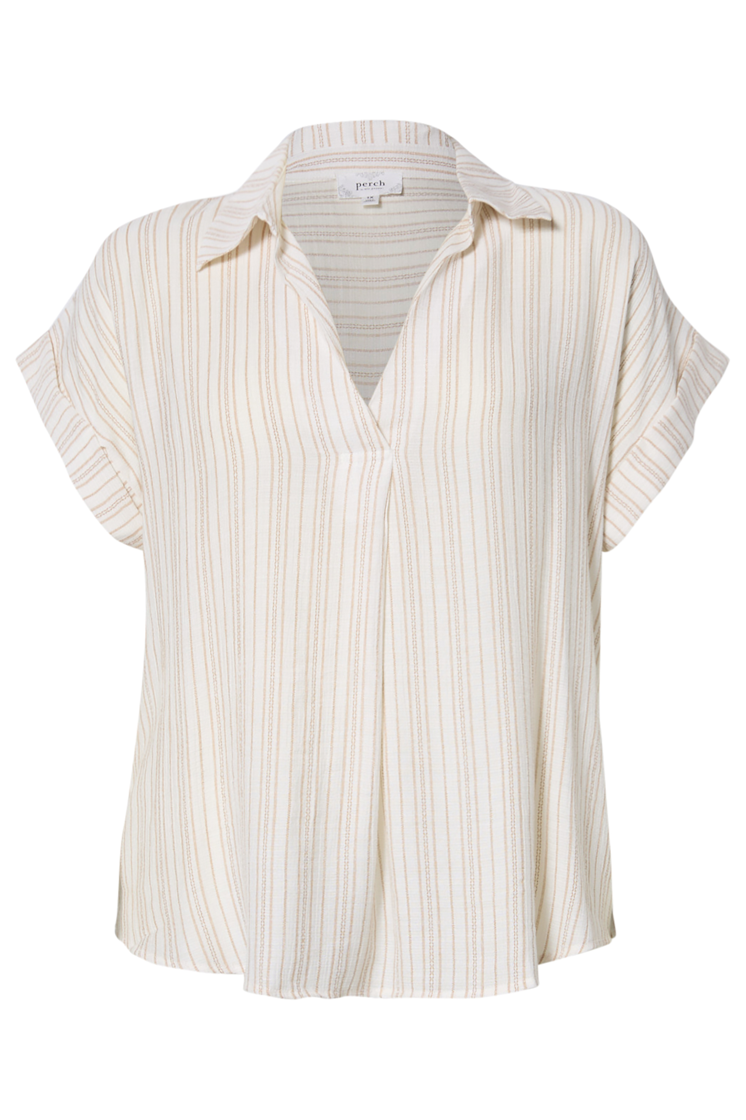 Striped Collared Shirt
