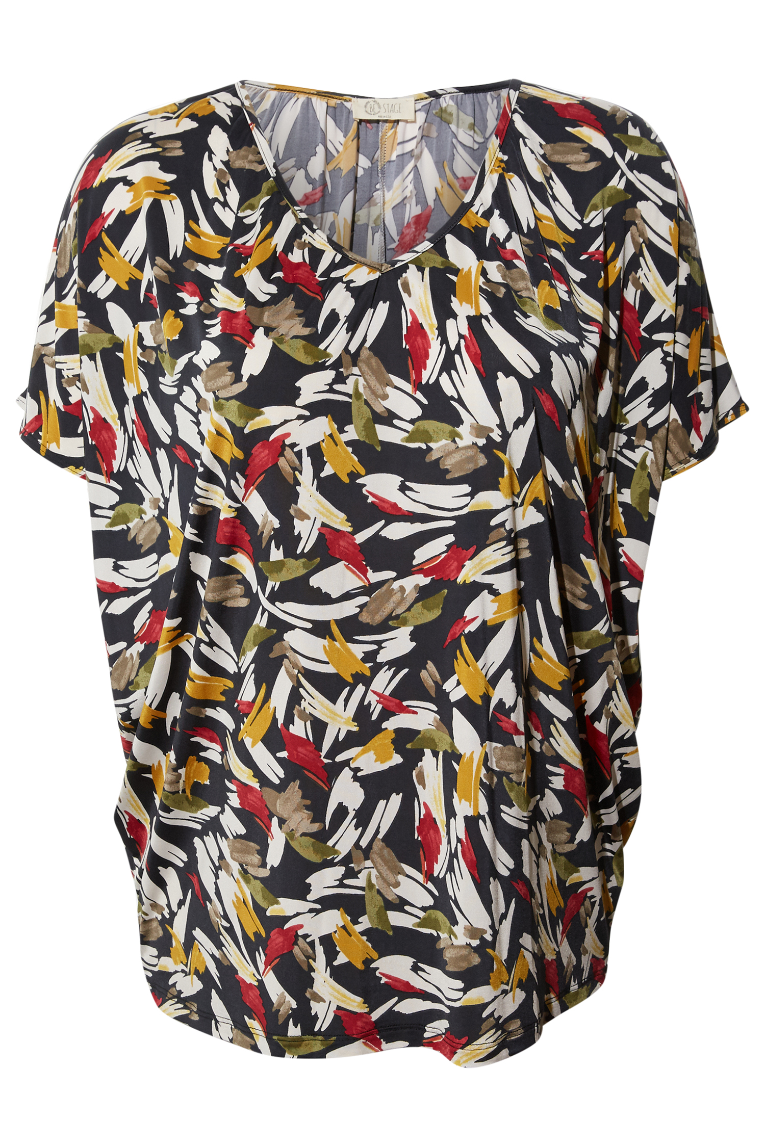 Printed Dolman Top