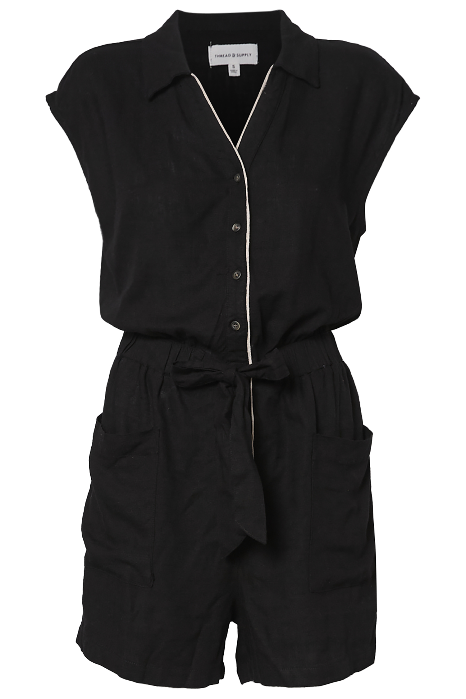 Thread & Supply Waist Tie Romper