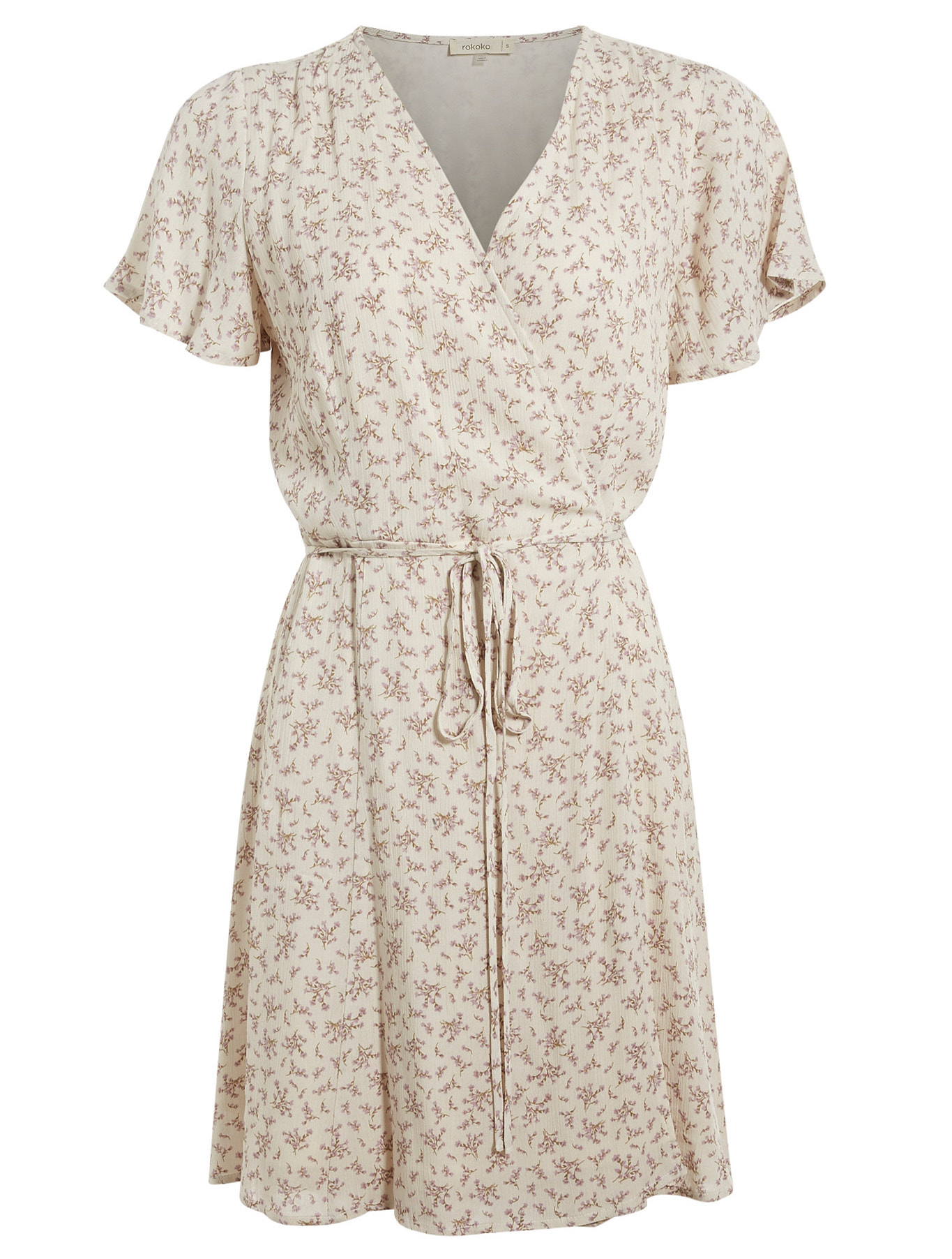 Floral Wrap Dress