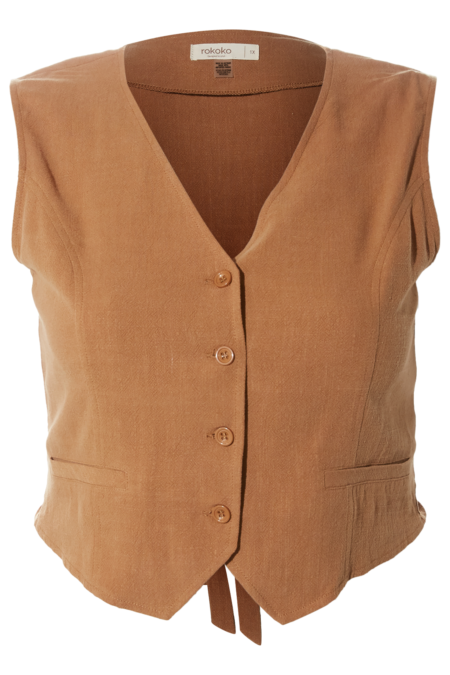 Linen Vest