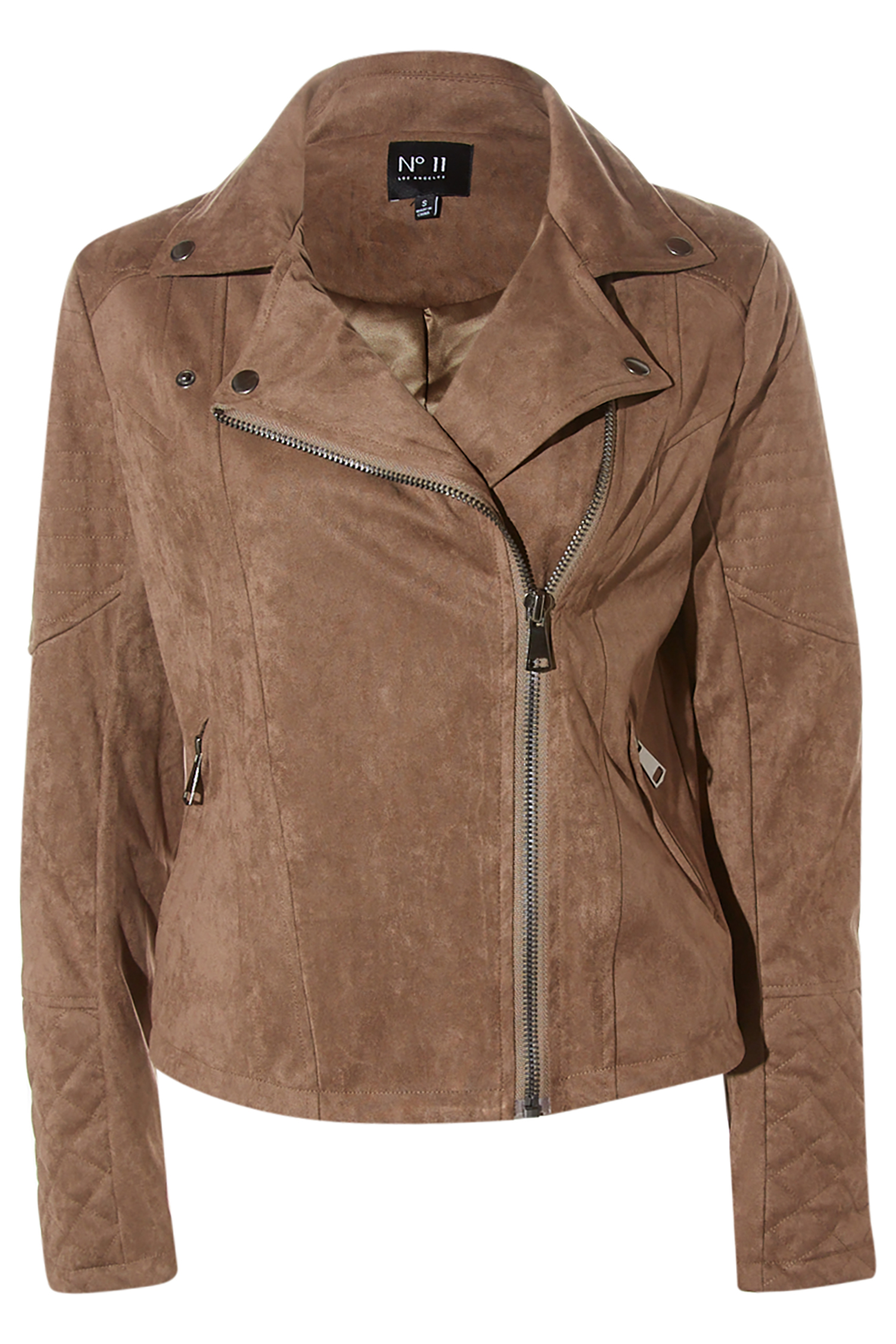 Suede Moto Jacket