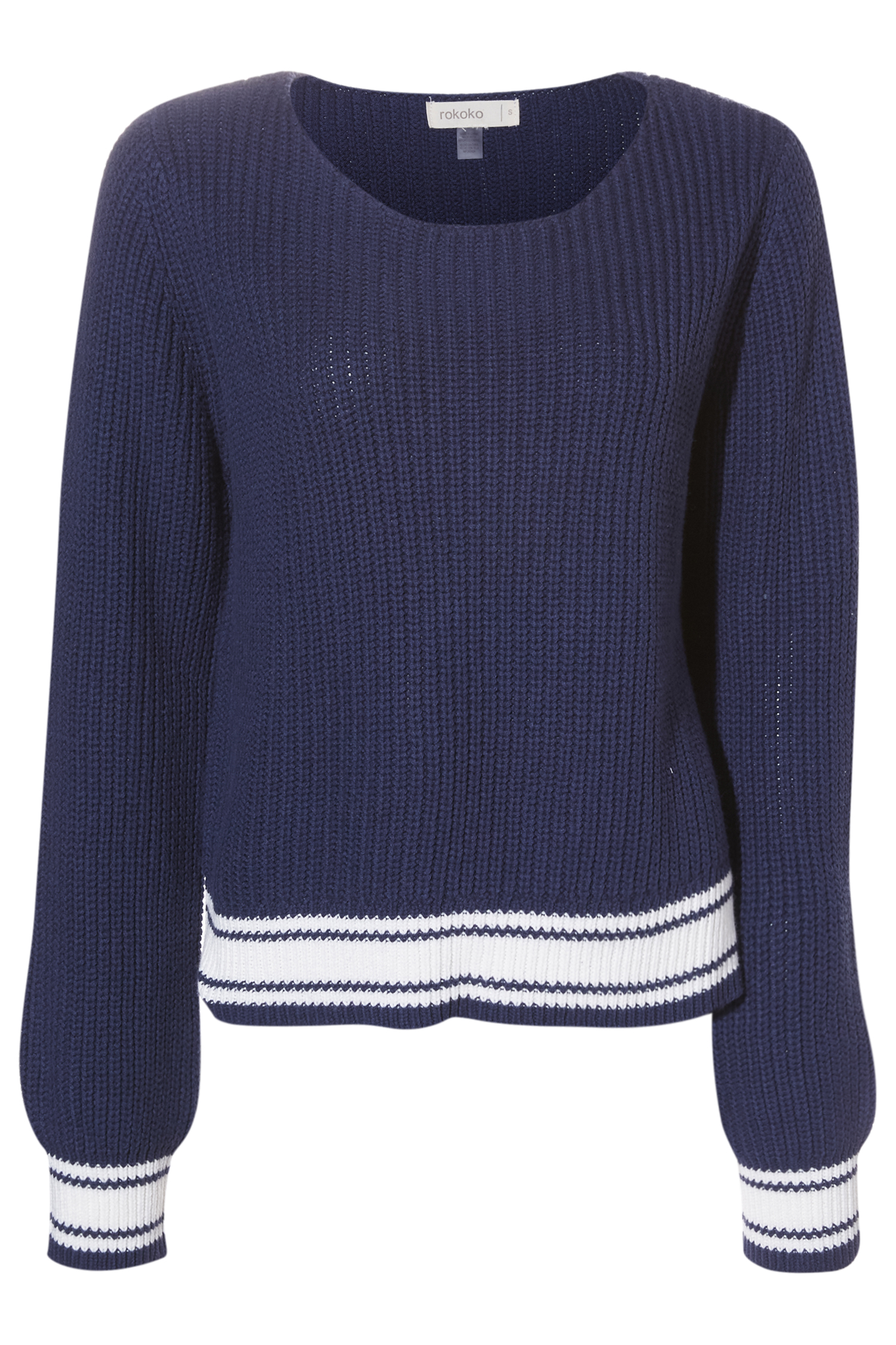 Border Stripe Sweater