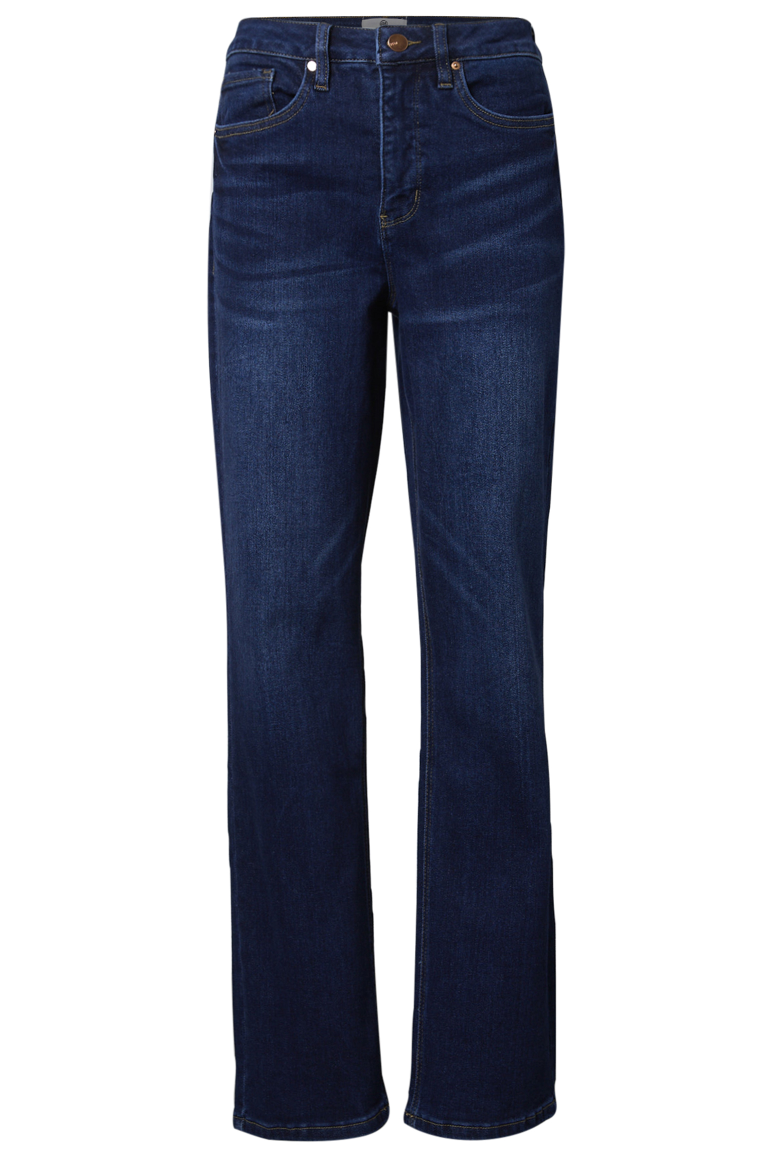 High Rise Straight Leg Denim