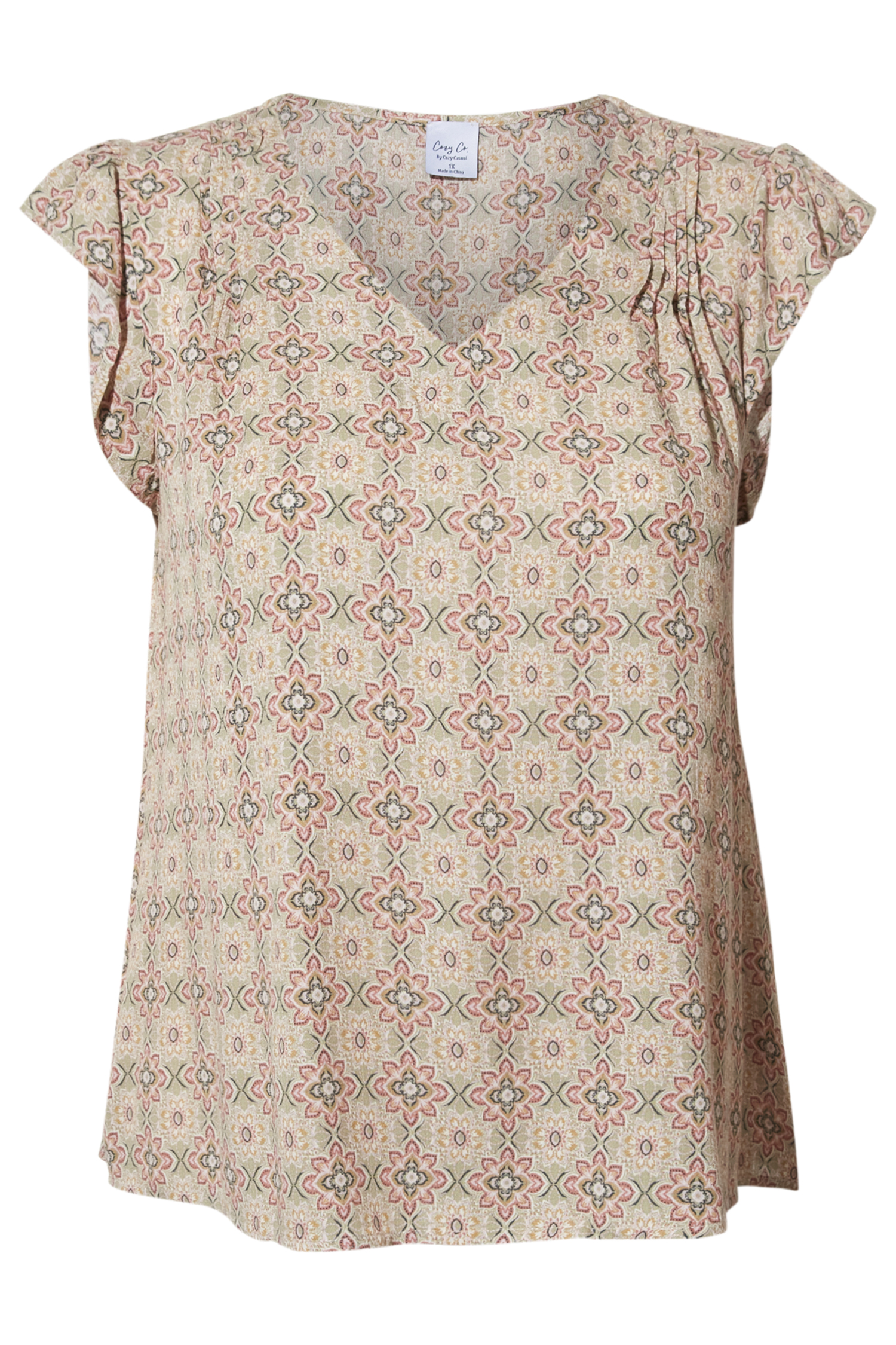 Ruffle Sleeve Top