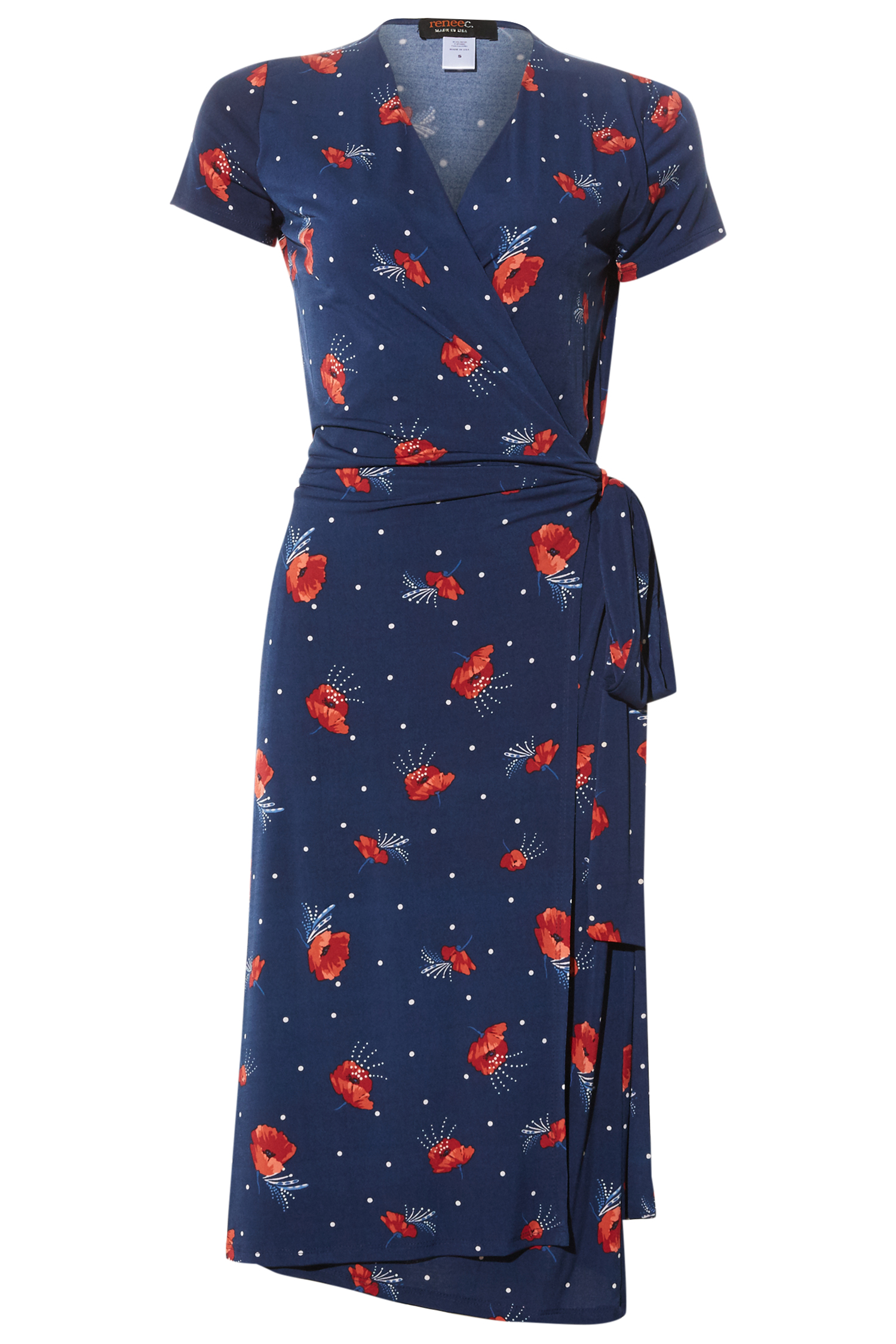 Floral Wrap Dress