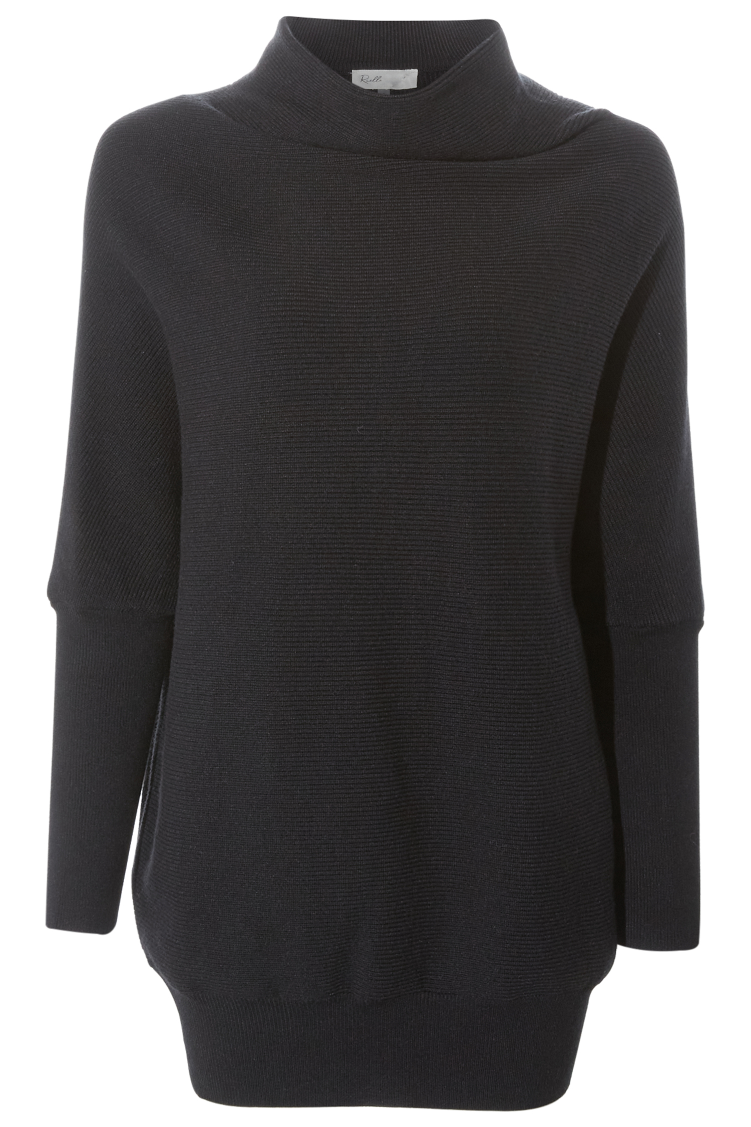 Mock Neck Dolman Sleeve Sweater