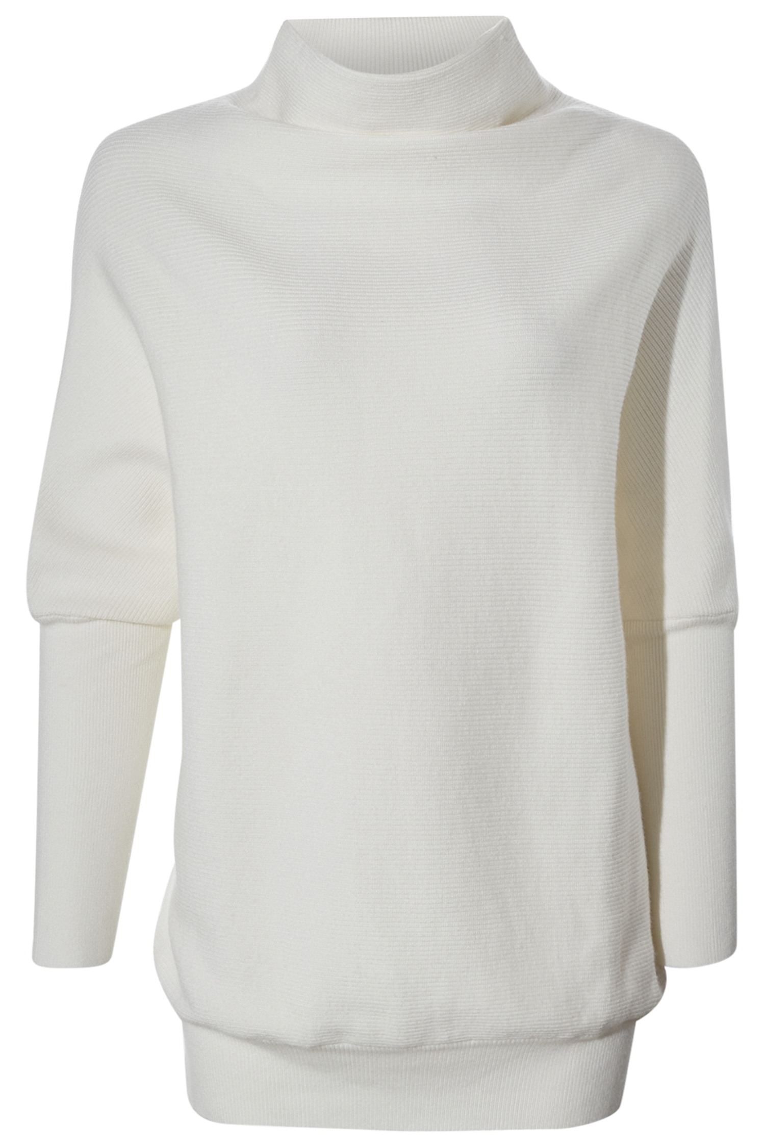 Mock Neck Dolman Sleeve Sweater