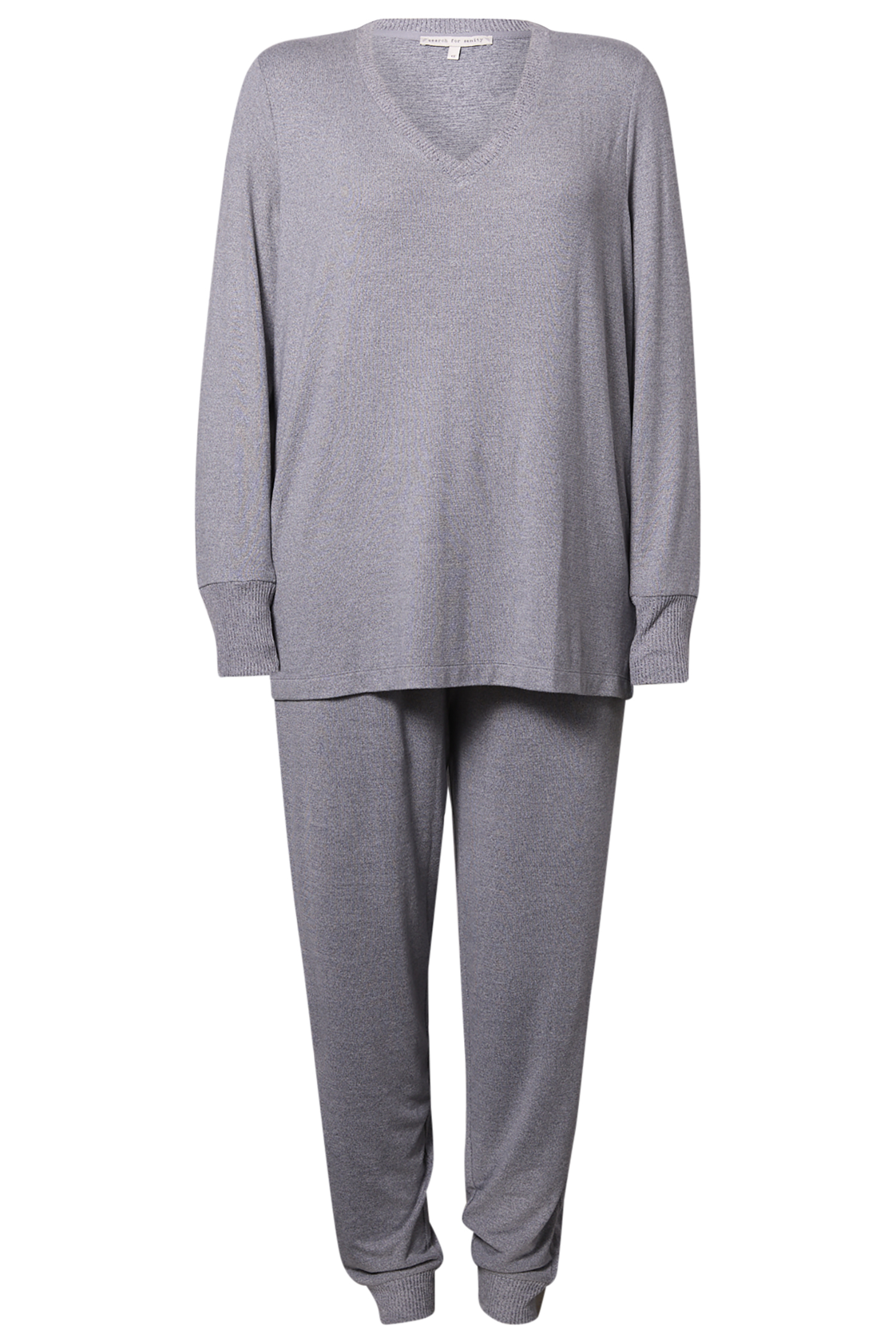 V-Neck Long Sleeve and Pant Set