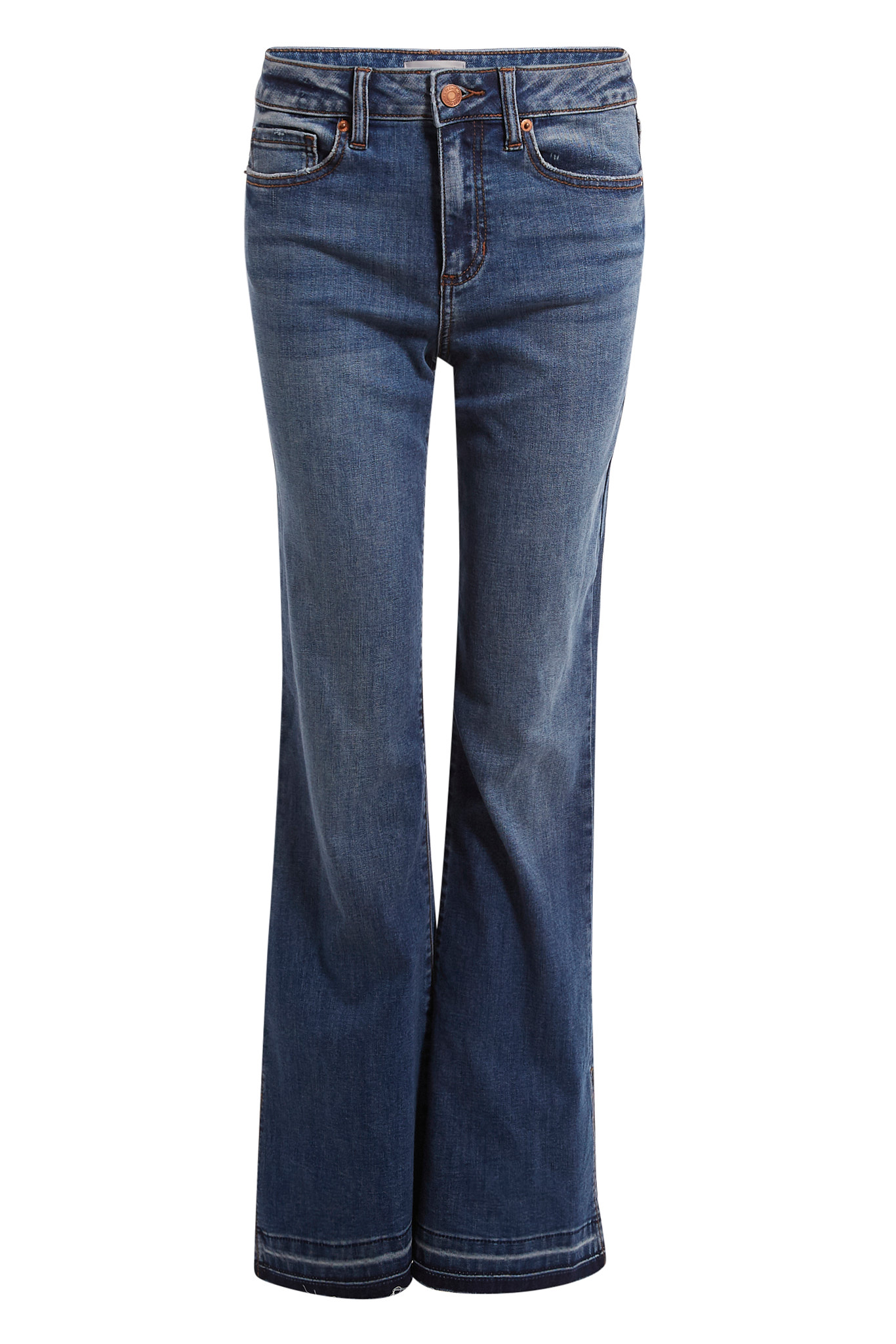 Sneak Peek Mid Rise Bootcut Jean