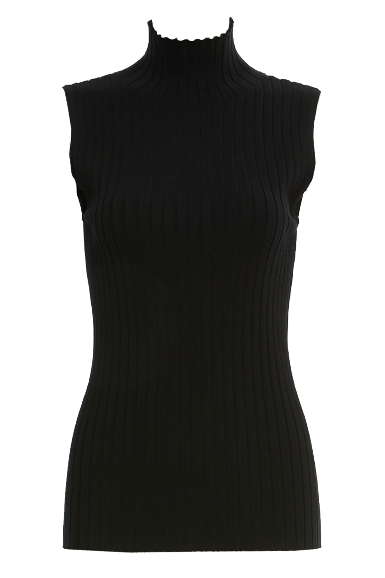 525 America Mock Neck Sleeveless Top